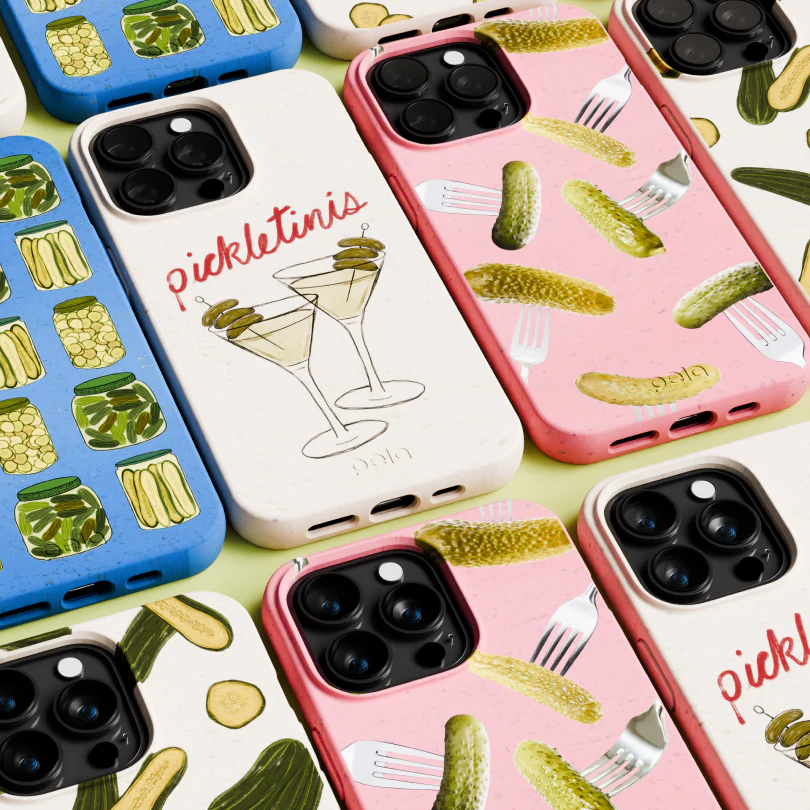 Electric Blue Pickling Pickles iPhone 11 Case - Image 6