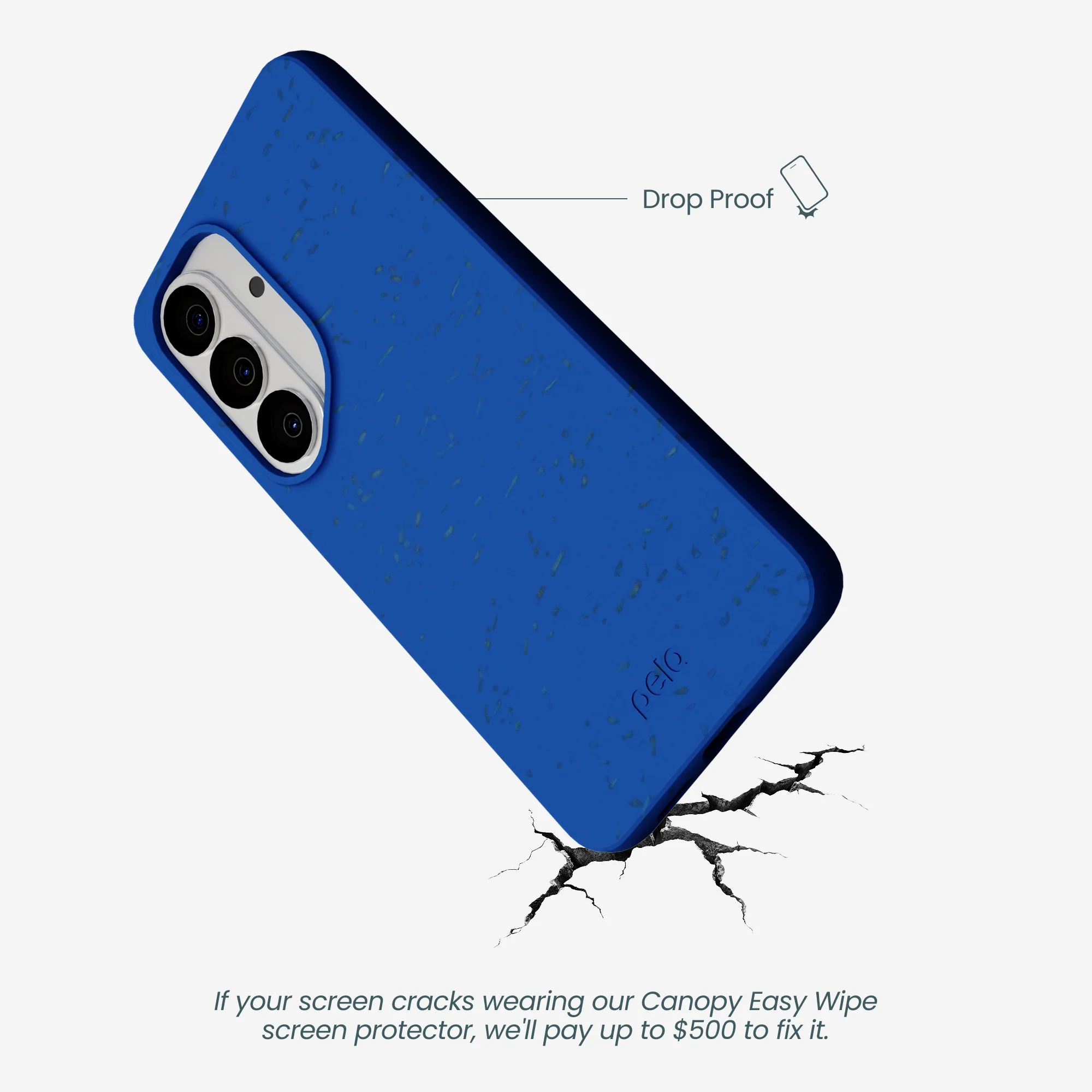 Electric Blue Samsung S26 Phone Case - Image 5