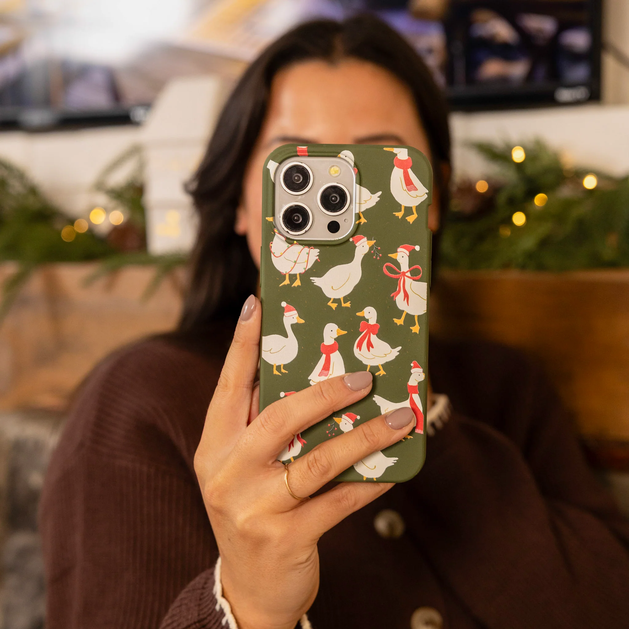 Forest Floor Duck the Halls Google Pixel 7 Pro Case - Image 6