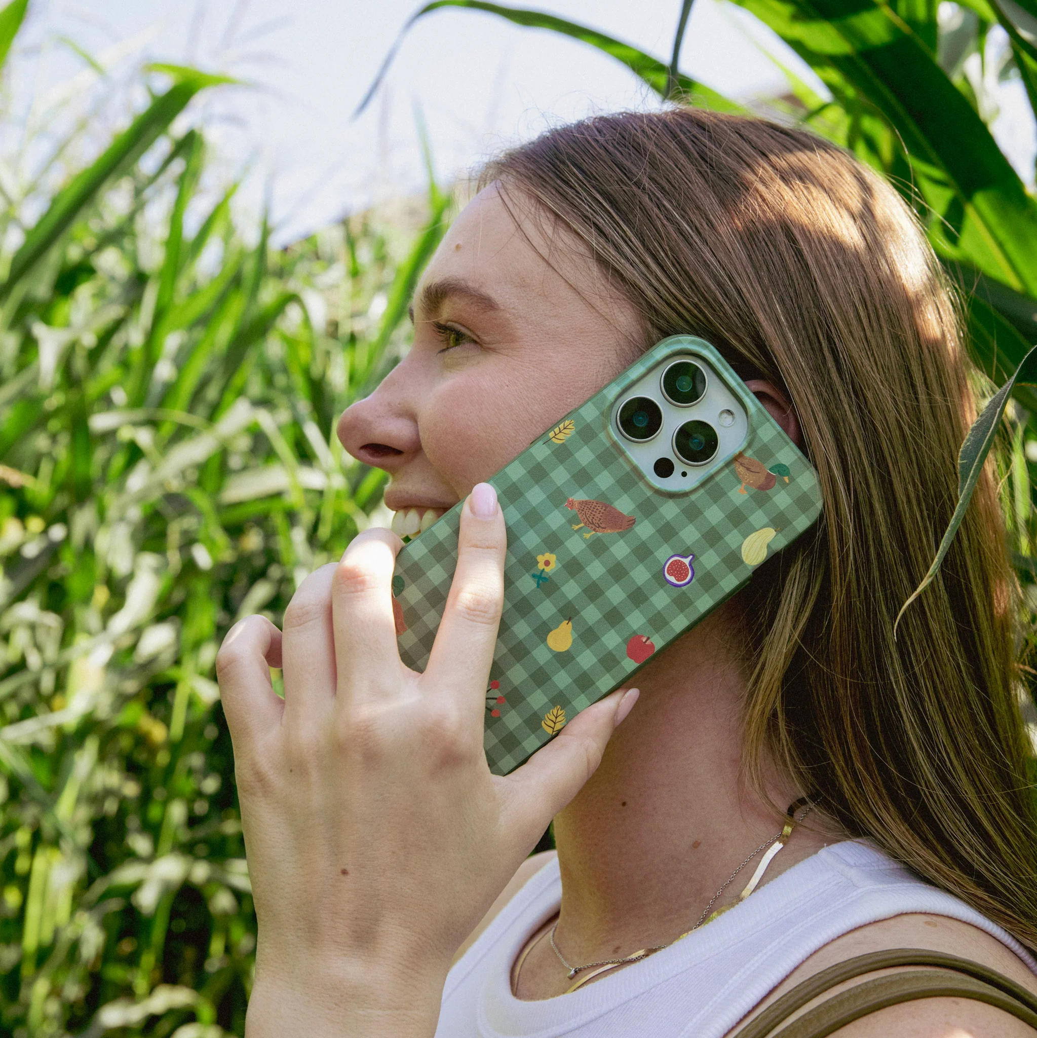 Forest Floor Harvest Folk iPhone 13 Case - Image 7