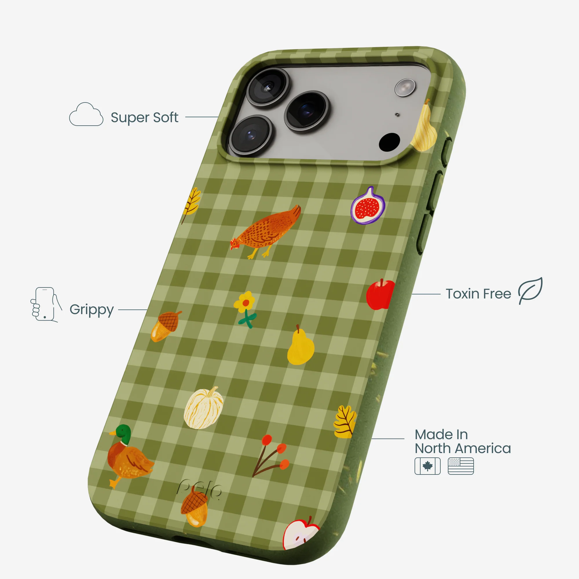Forest Floor Harvest Folk iPhone 17 Pro Max Case - Image 4
