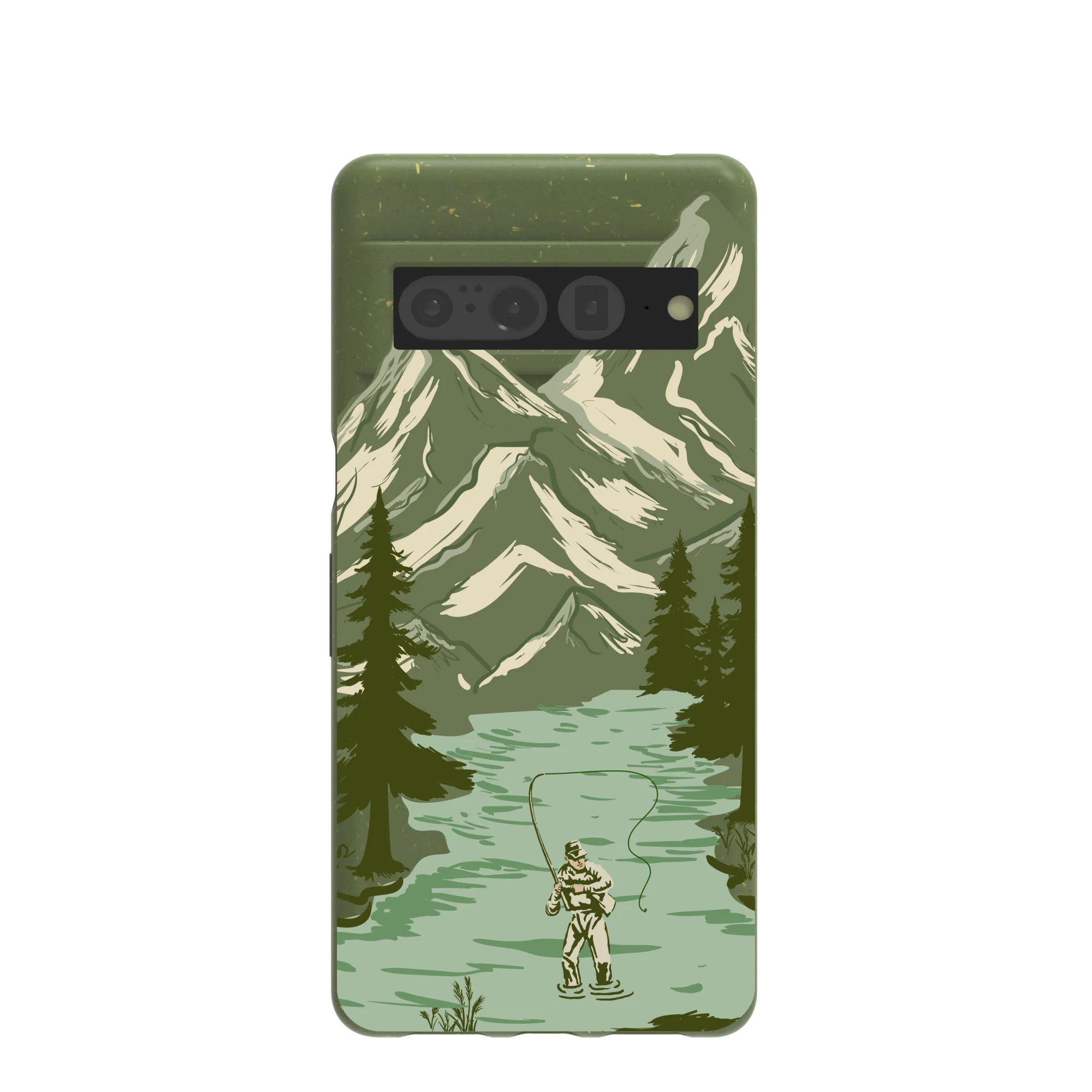 Forest Floor Morning Fishing Google Pixel 7 Pro Case