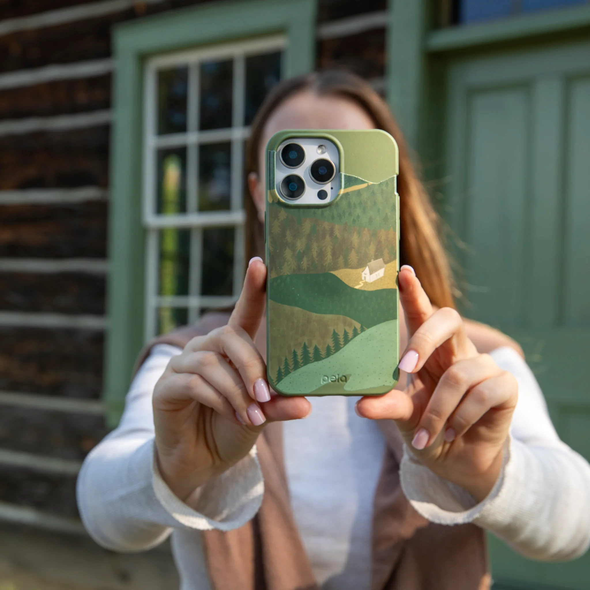 Forest Floor Mountain Nest iPhone XR Case - Image 2
