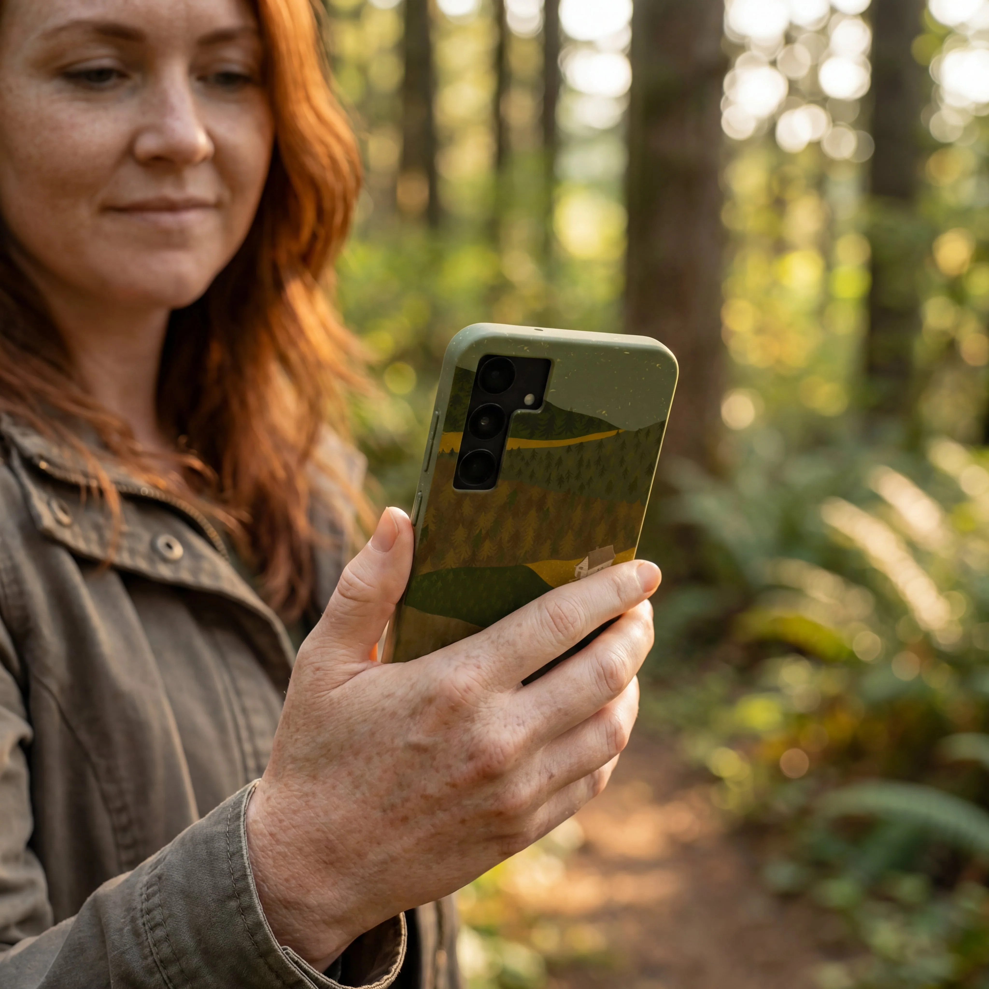 Forest Floor Mountain Nest Samsung Galaxy S24 Ultra Case - Image 2