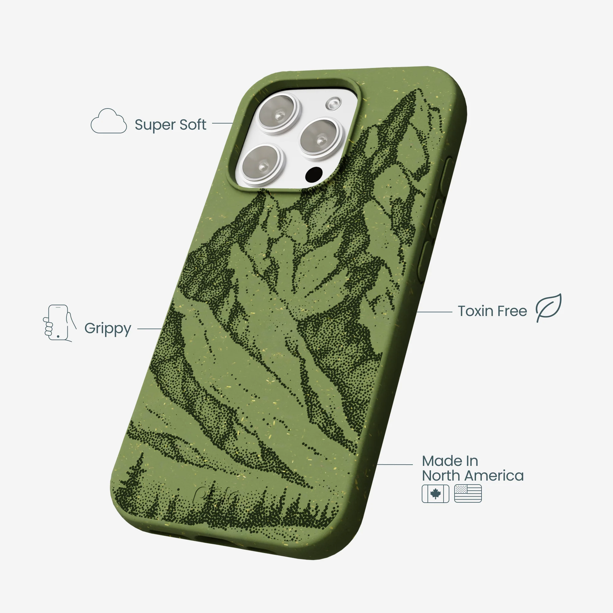 Forest Floor Quiet Climb iPhone 16 Pro Max Case - Image 4