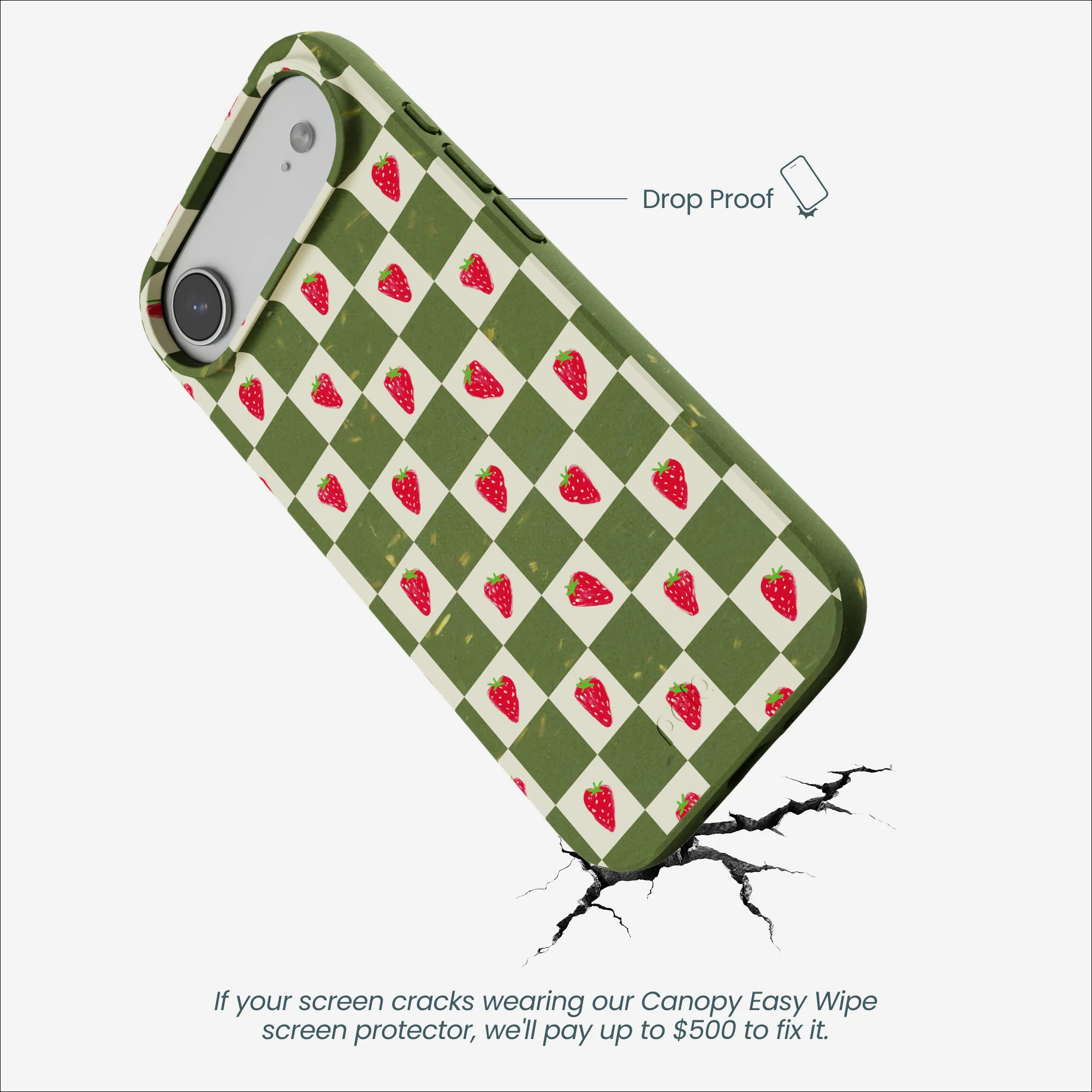 Forest Floor Strawberry Field iPhone Air Case - Image 5