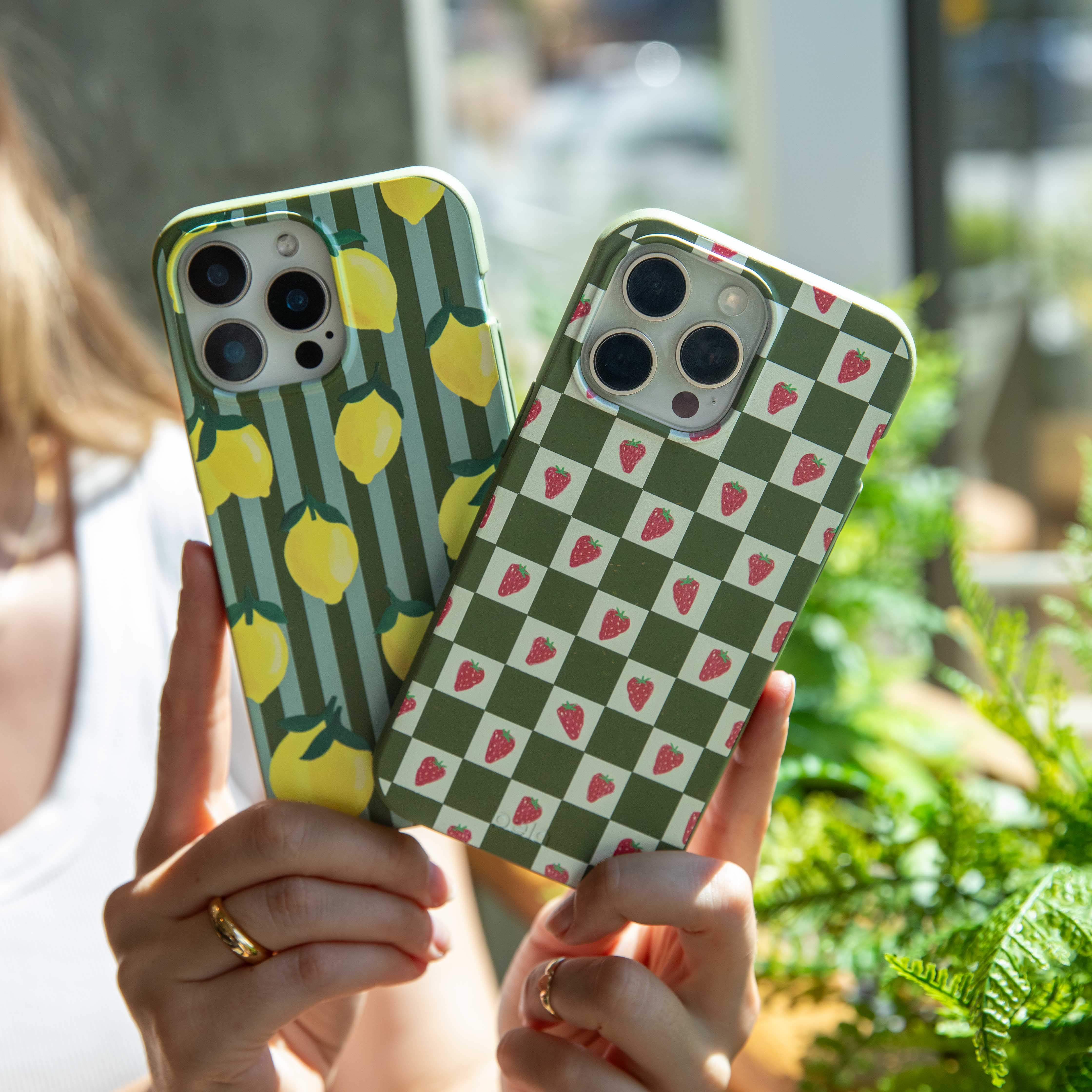Forest Floor Strawberry Field iPhone Air Case - Image 9