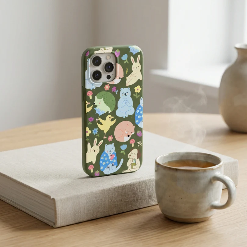 Forest Floor Wellness Creatures Google Pixel 10a Case - Image 2