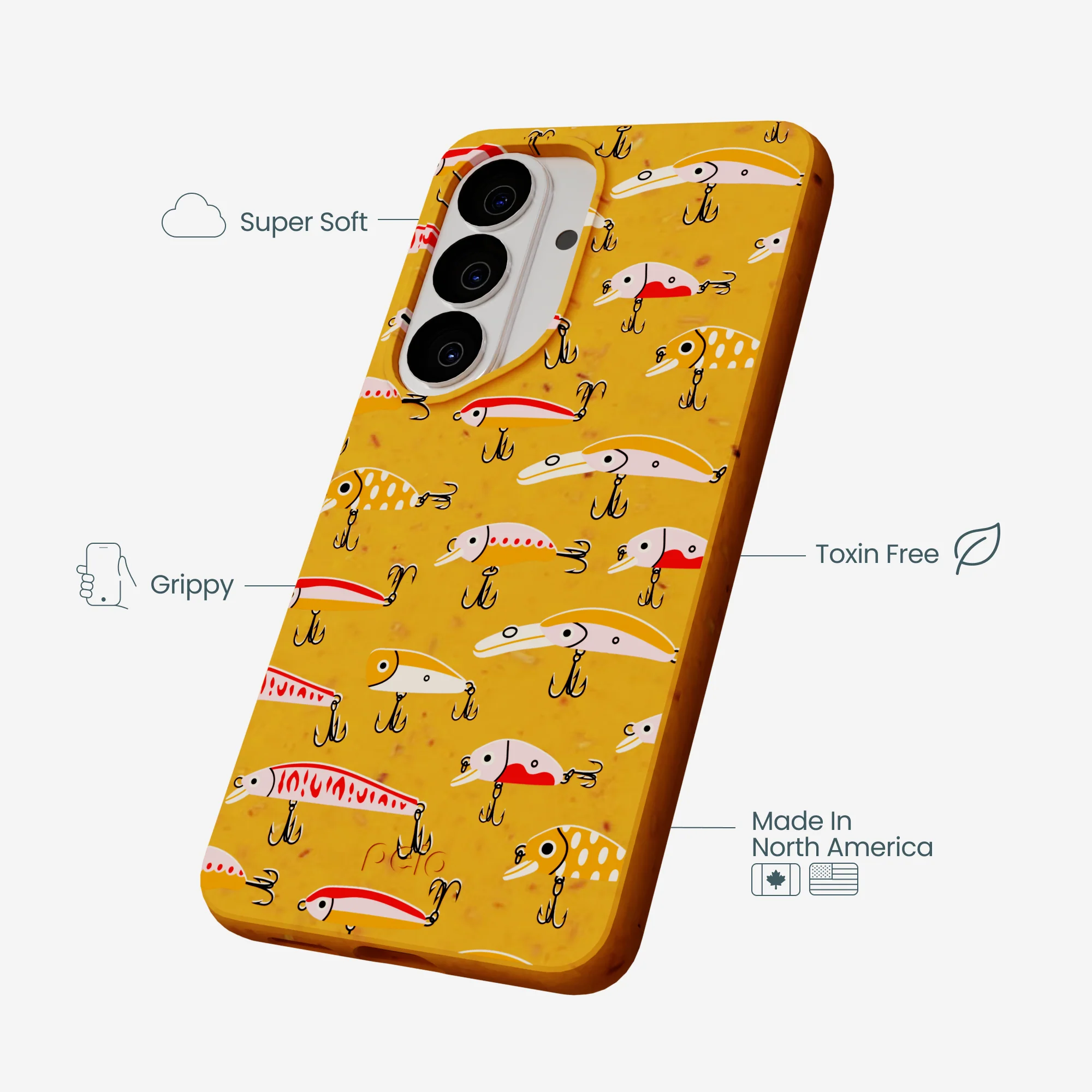 Honey Cute Catch Samsung Galaxy S26 Case - Image 3