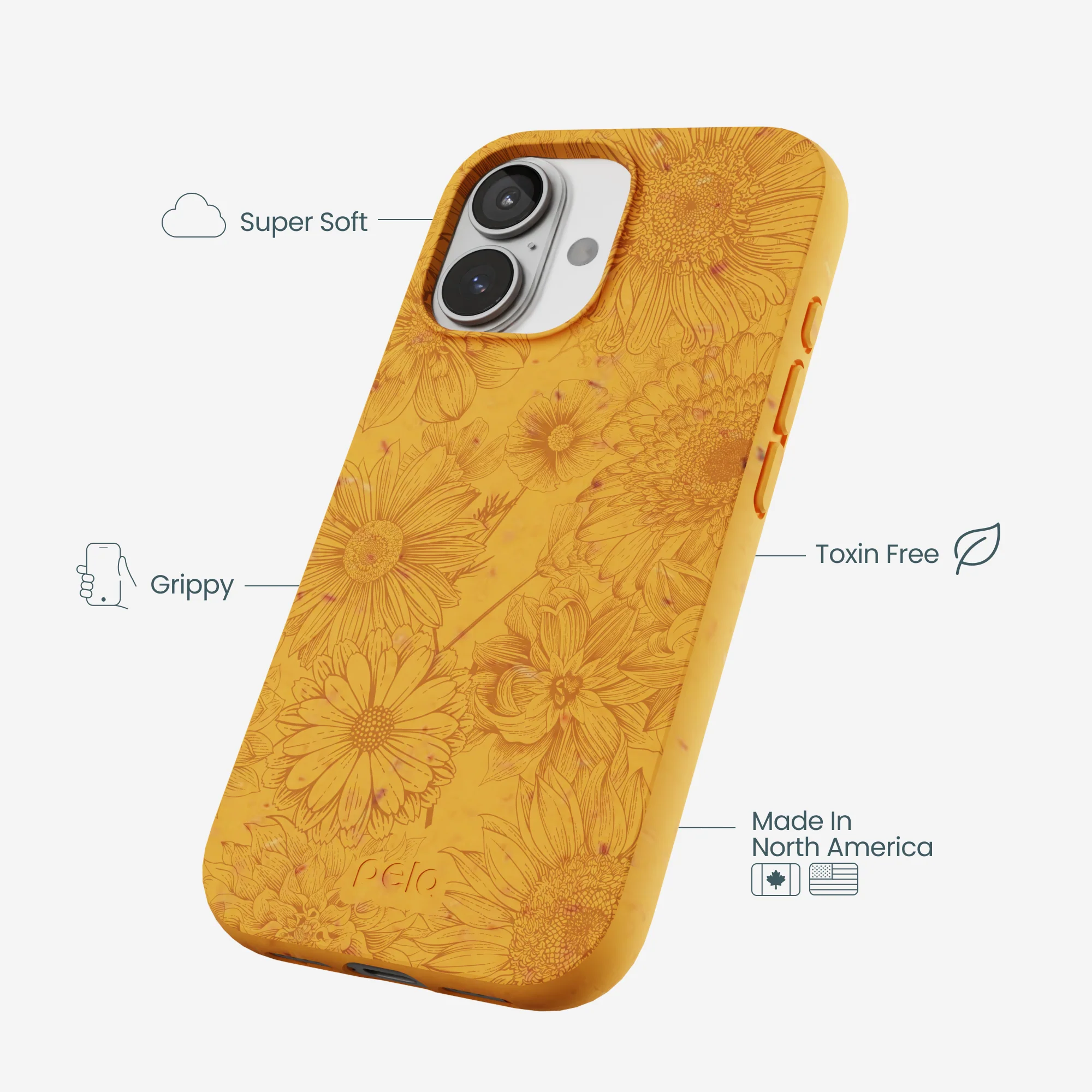 Honey Flora iPhone 17 Case - Image 3