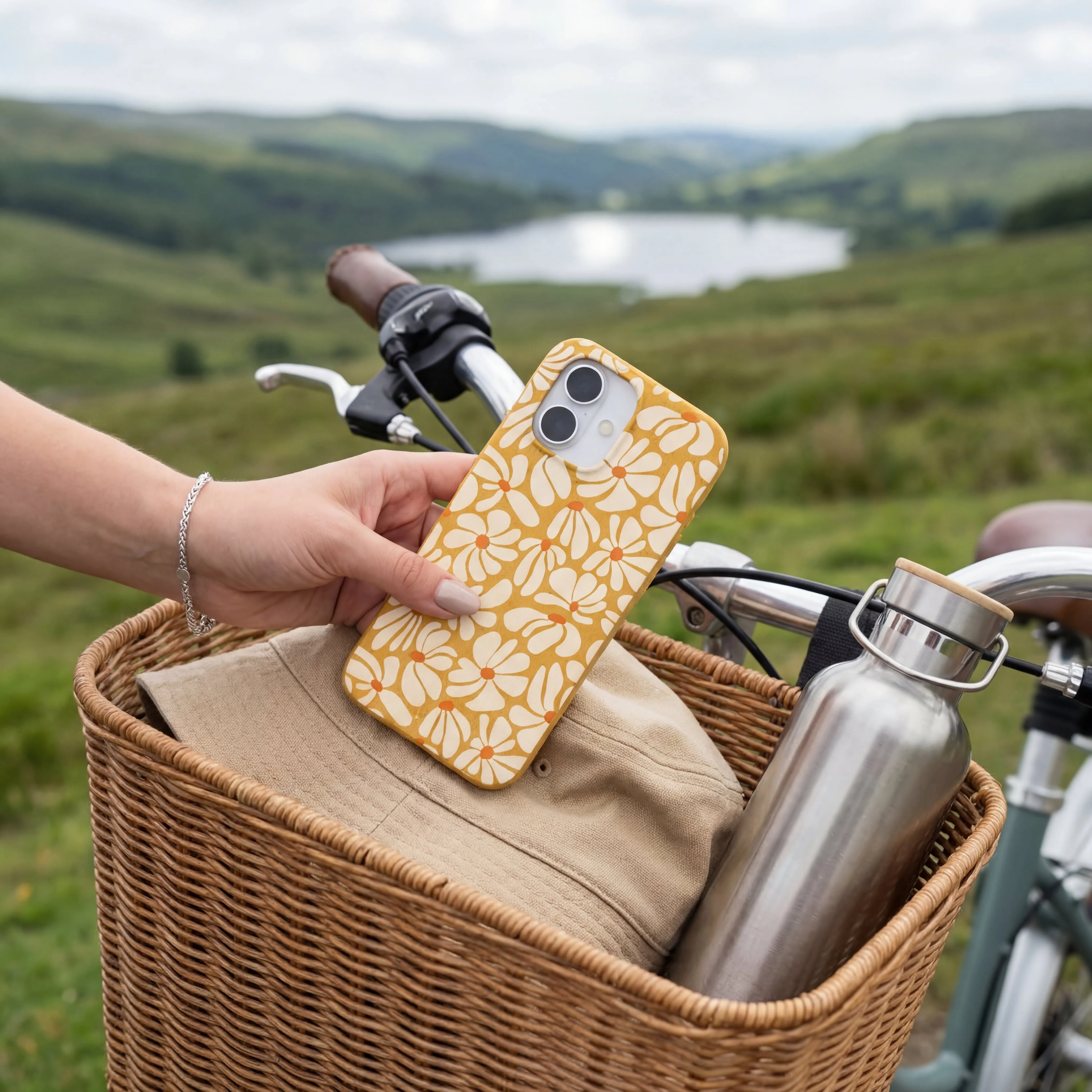 Honey Funky Petals iPhone 17 Case - Image 2