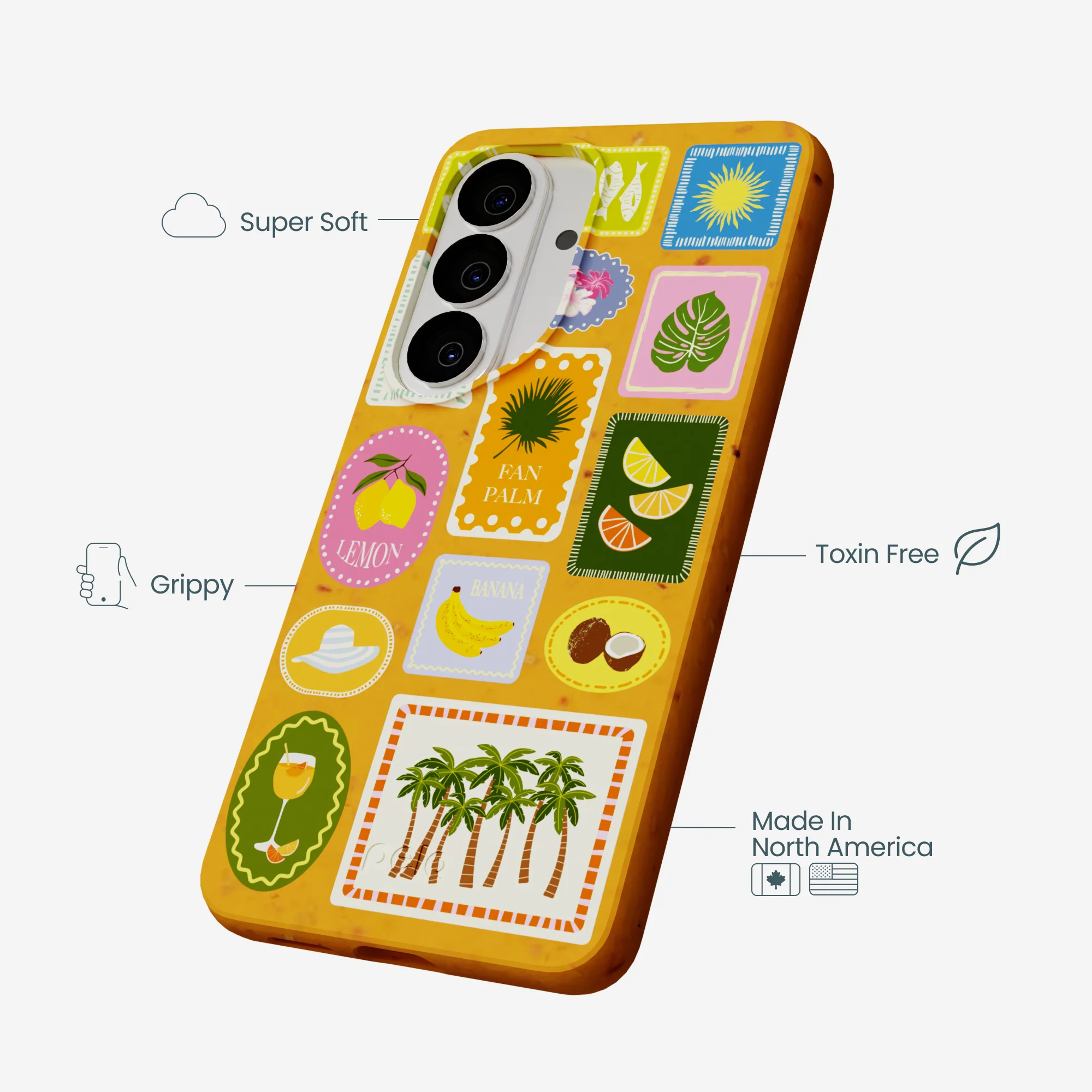 Honey Summer Paradise Samsung Galaxy S26 Case - Image 4