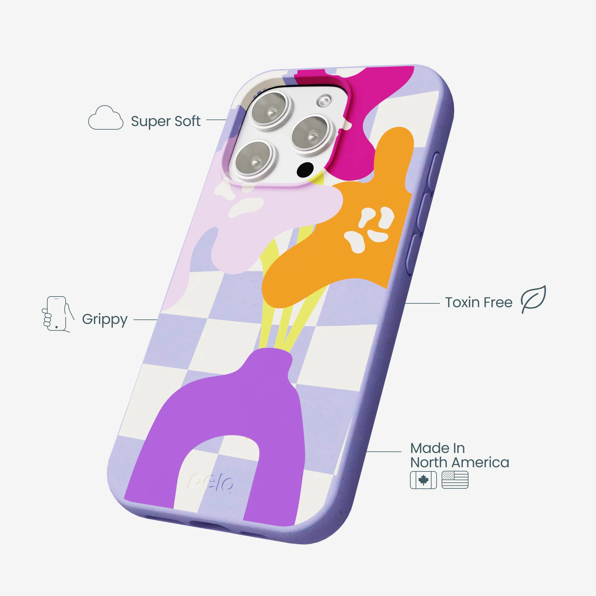 Lavender Bright Blooms iPhone 16 Pro Max Case - Image 4