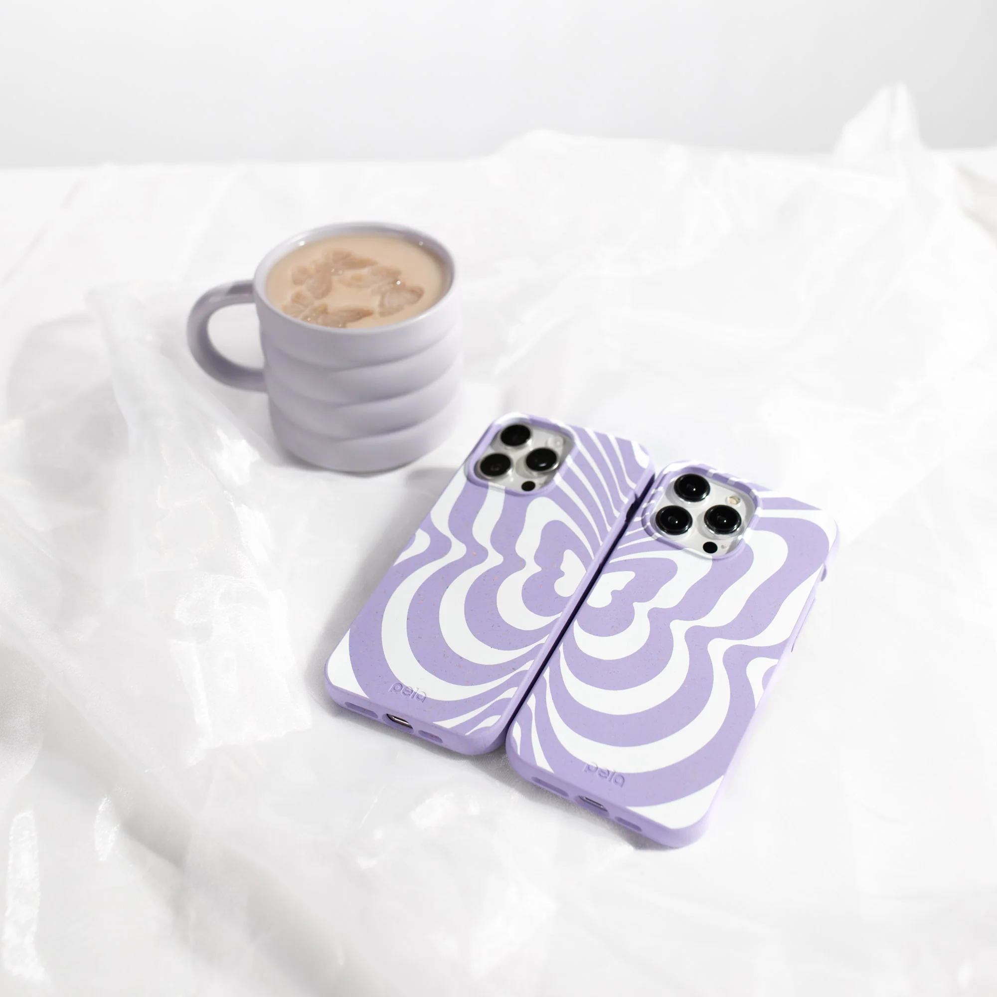 Lavender Flutter Right Google Pixel 9/9 Pro Case - Image 2