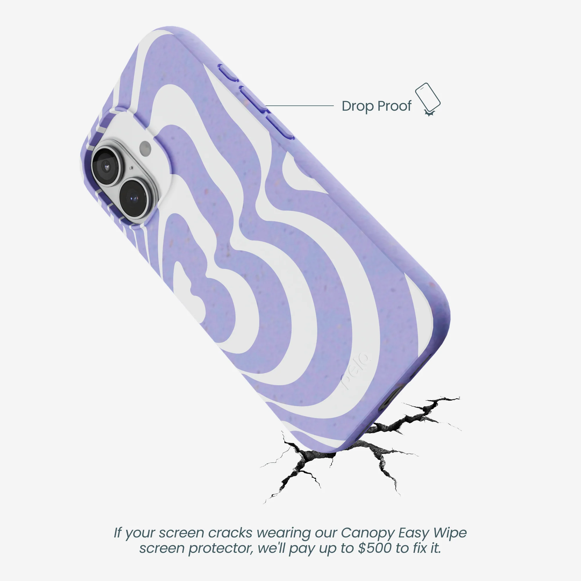Lavender Flutter Right iPhone 17 Case - Image 5