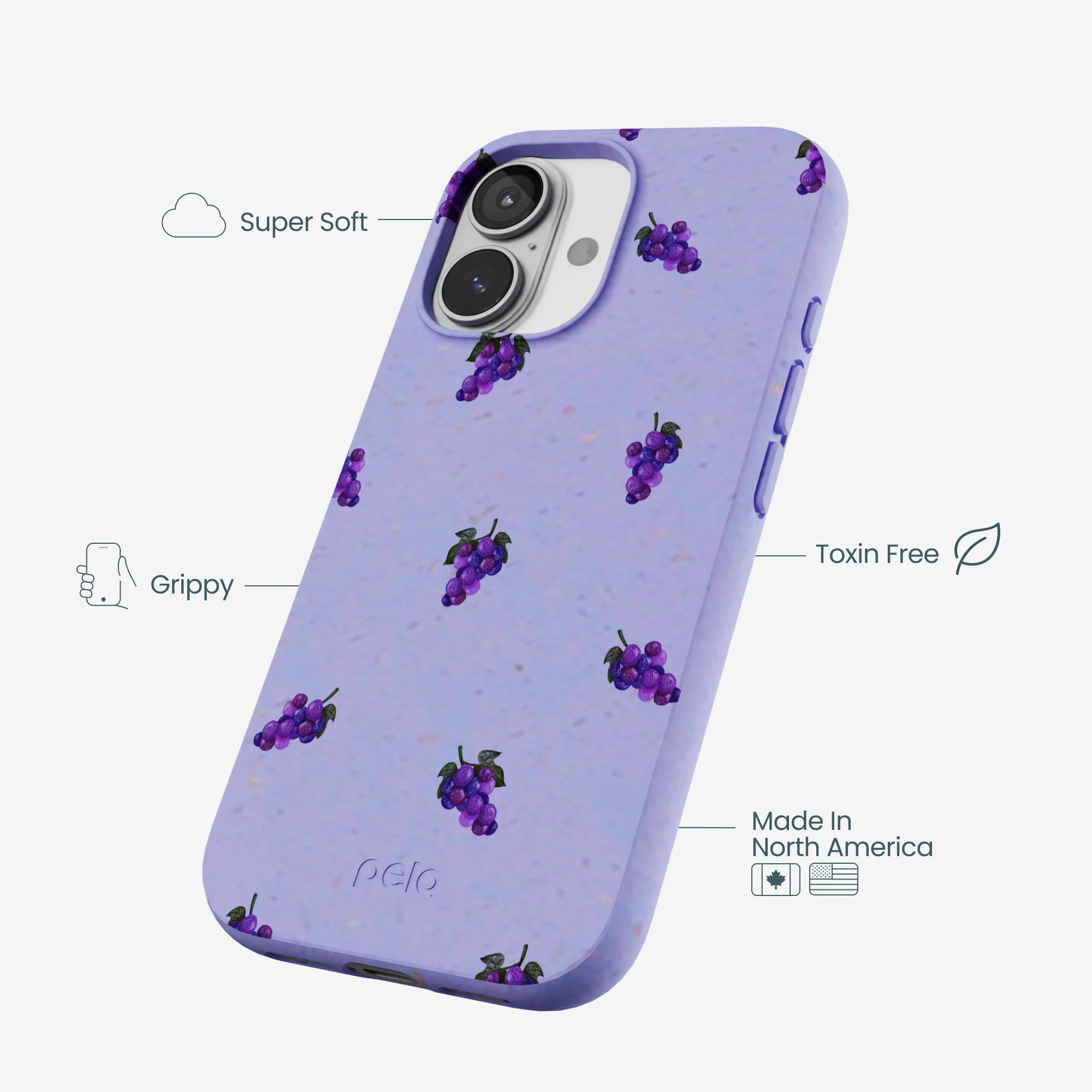 Lavender Grape Juice iPhone 17 Case - Image 4