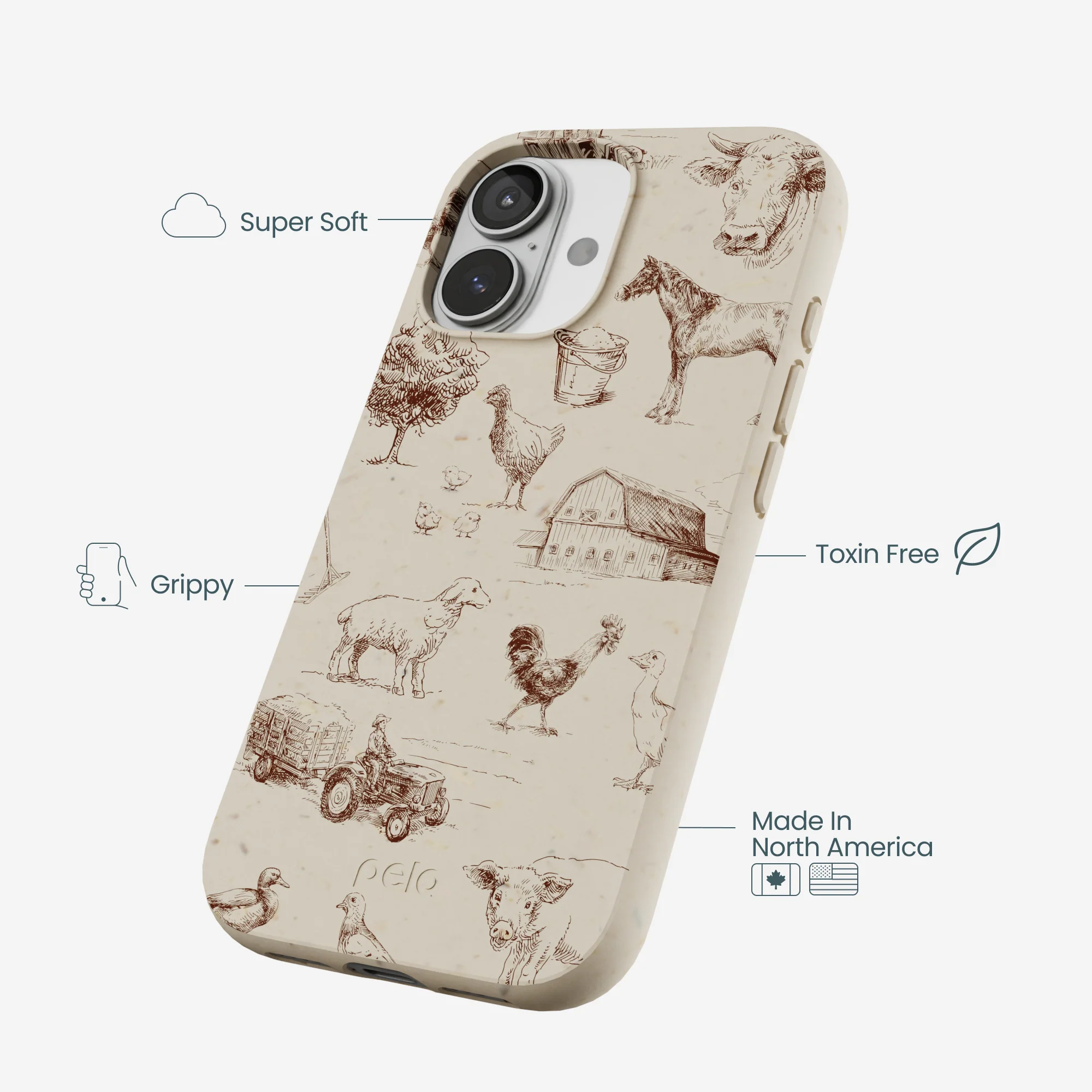 London Fog Barn and Field iPhone 17 Case - Image 3