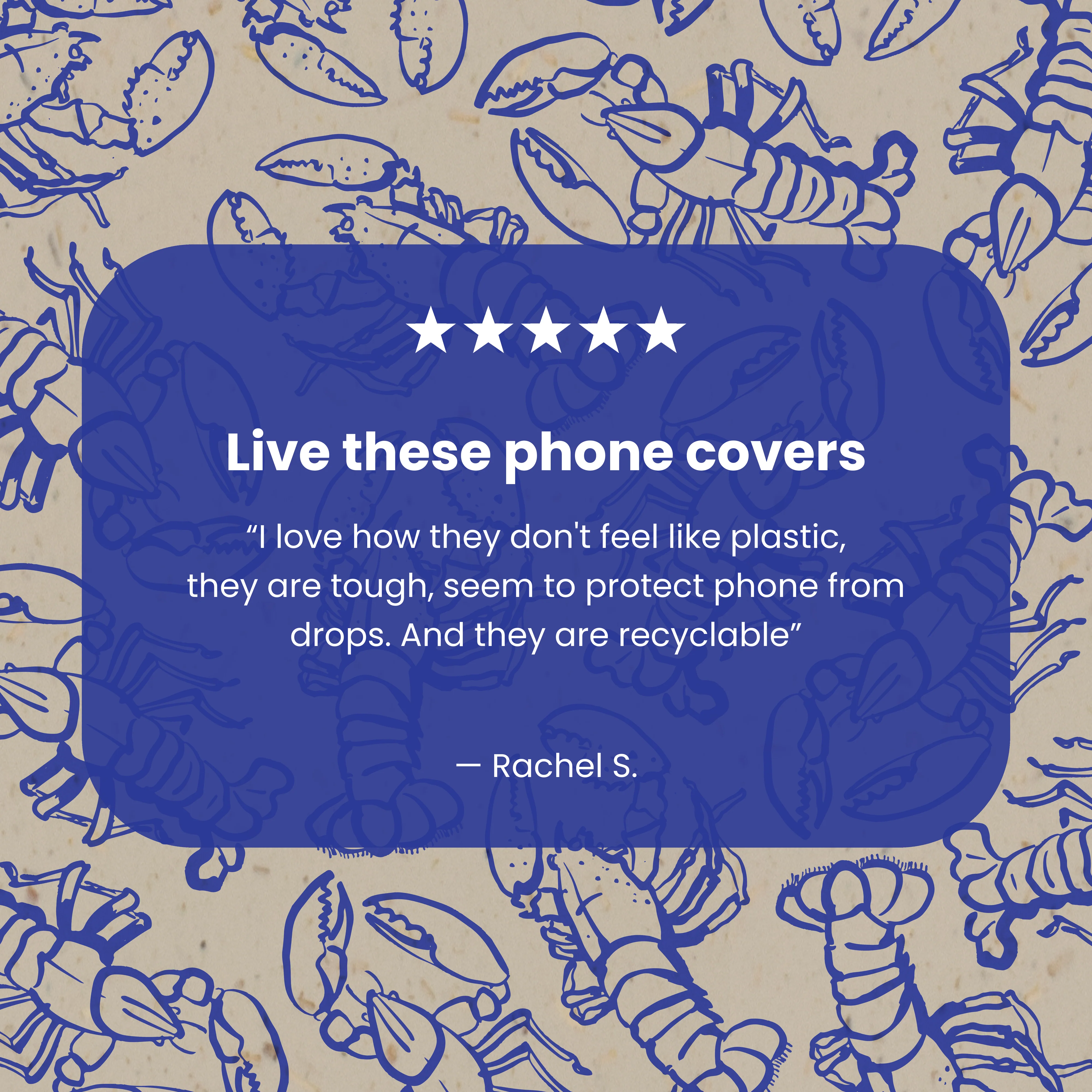 London Fog Blue Lobster Google Pixel 9a Case - Image 3