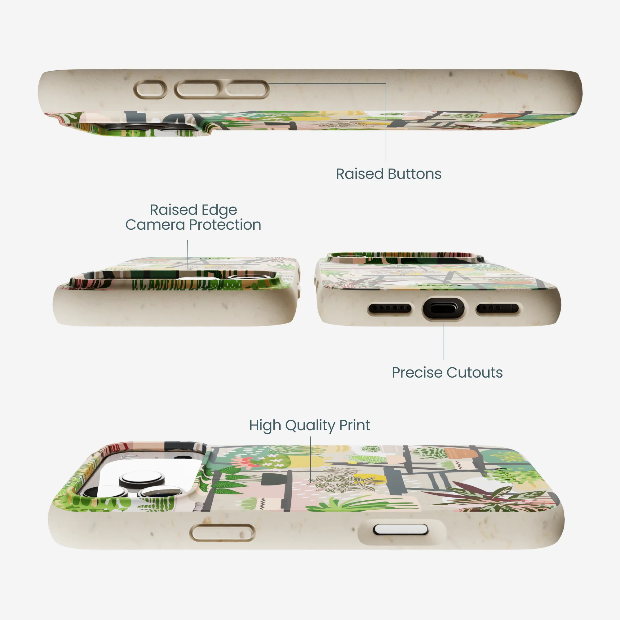 London Fog Botanical Oasis iPhone 17 Pro Max Case - Image 2