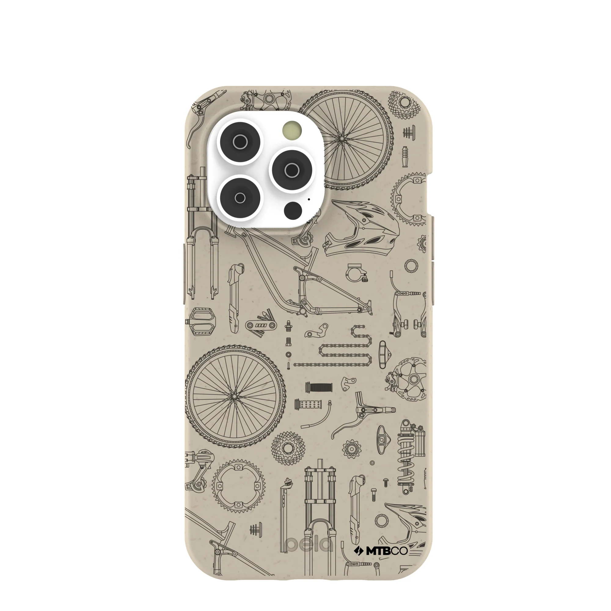 London Fog Changing Gears MTBCO iPhone 14 Pro Case