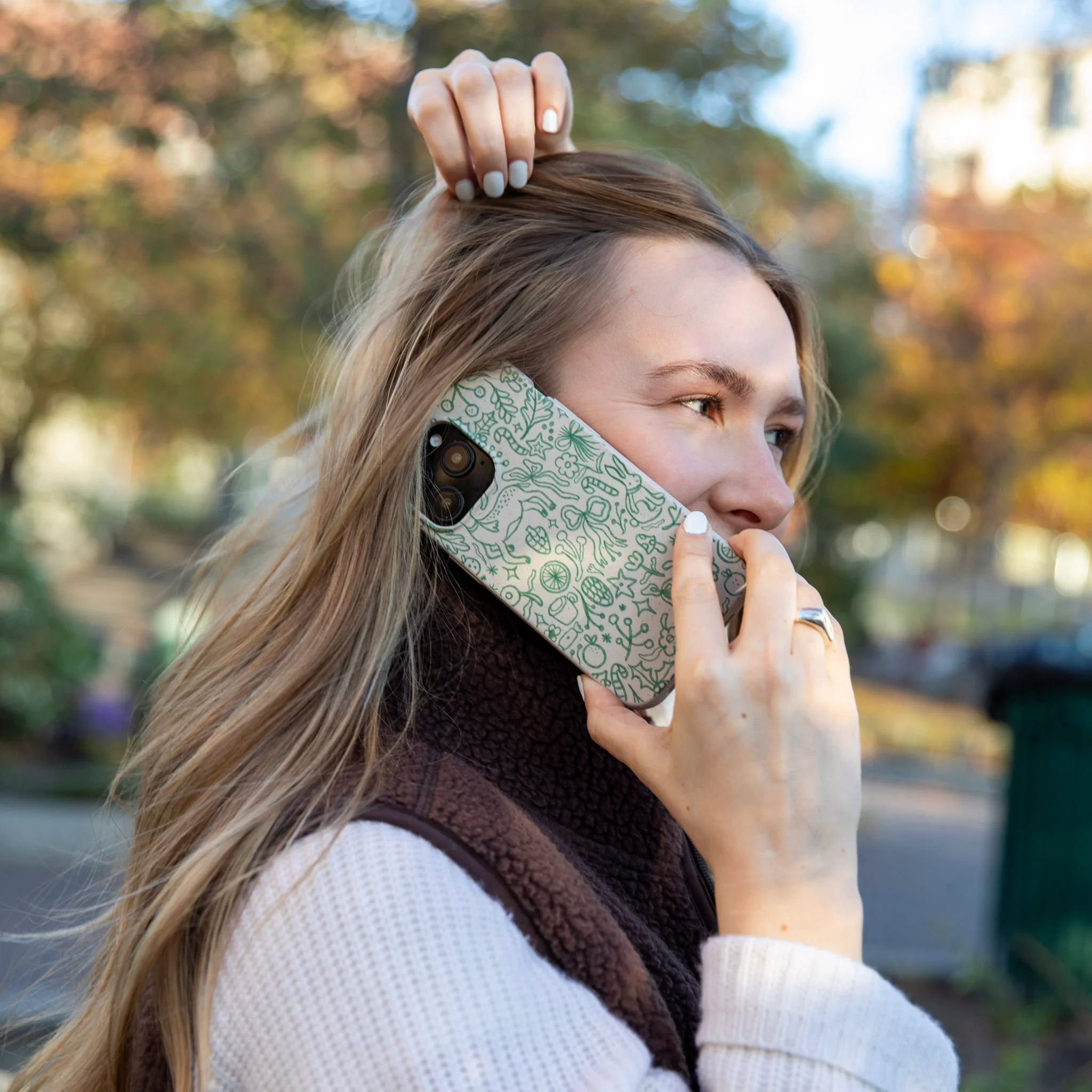 London Fog Cozy Woodland iPhone 12 Mini Case - Image 6