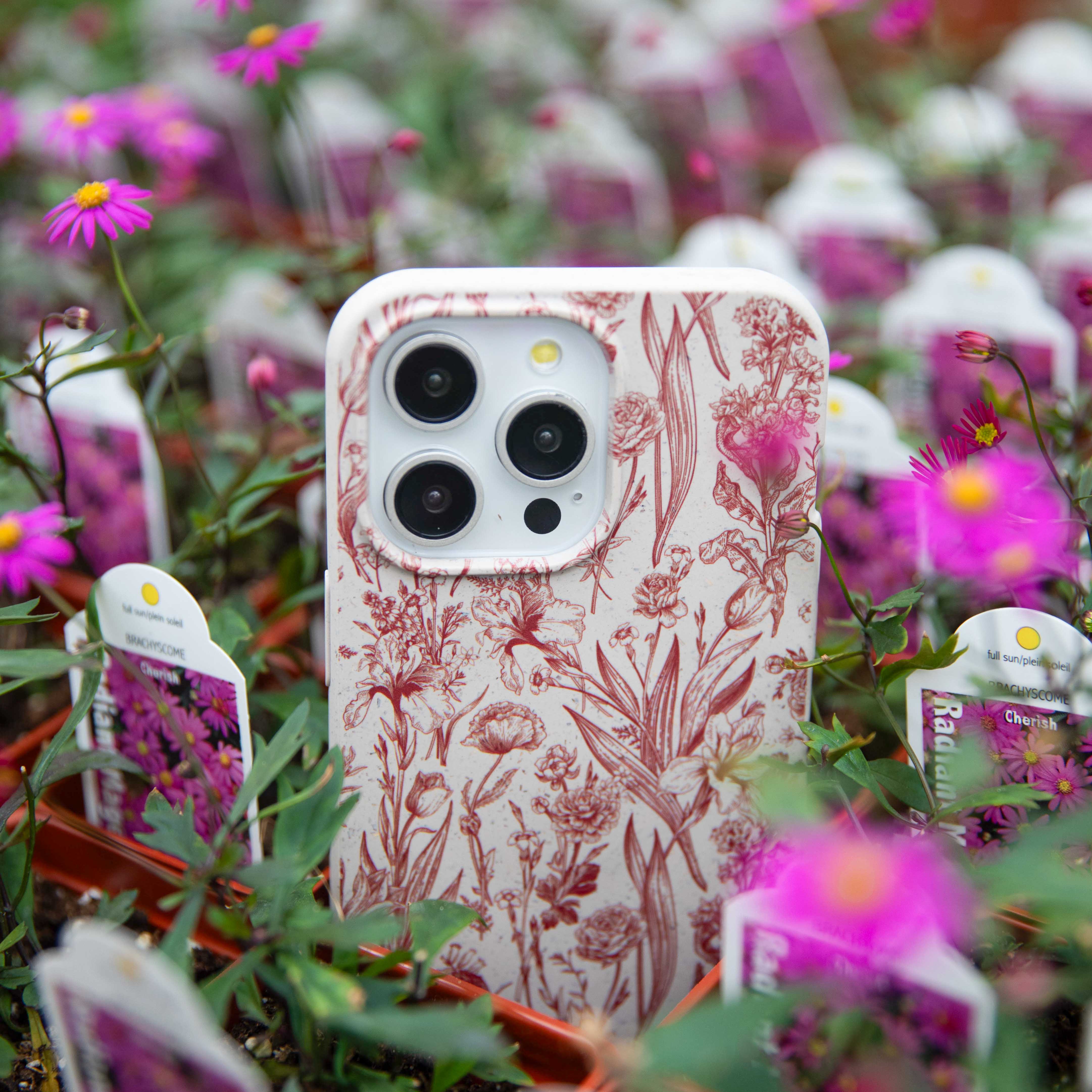 London Fog Crimson Bouquet iPhone 11 Pro Case - Image 5
