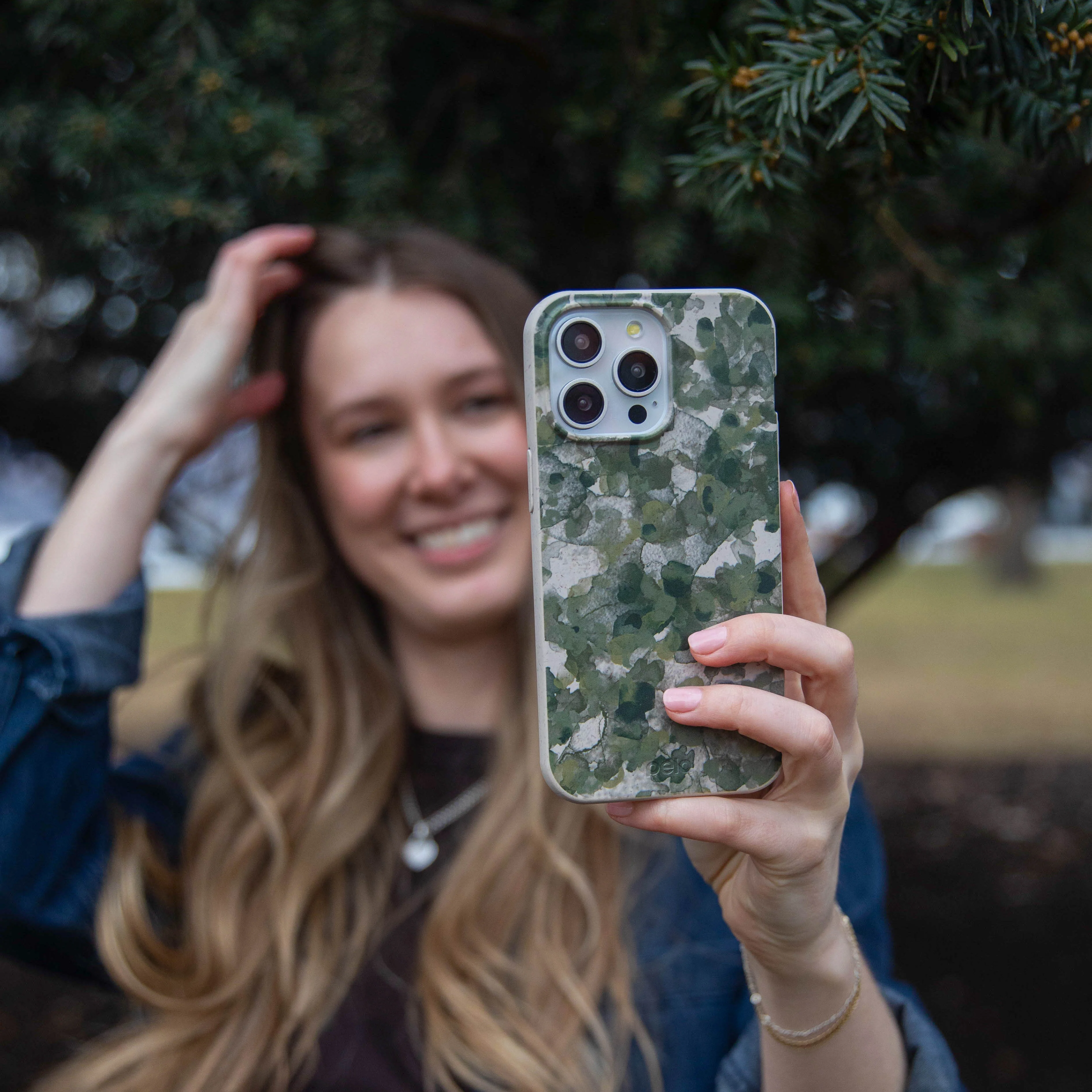 London Fog Foliage Camo iPhone 6/6s/7/8/SE Case - Image 5