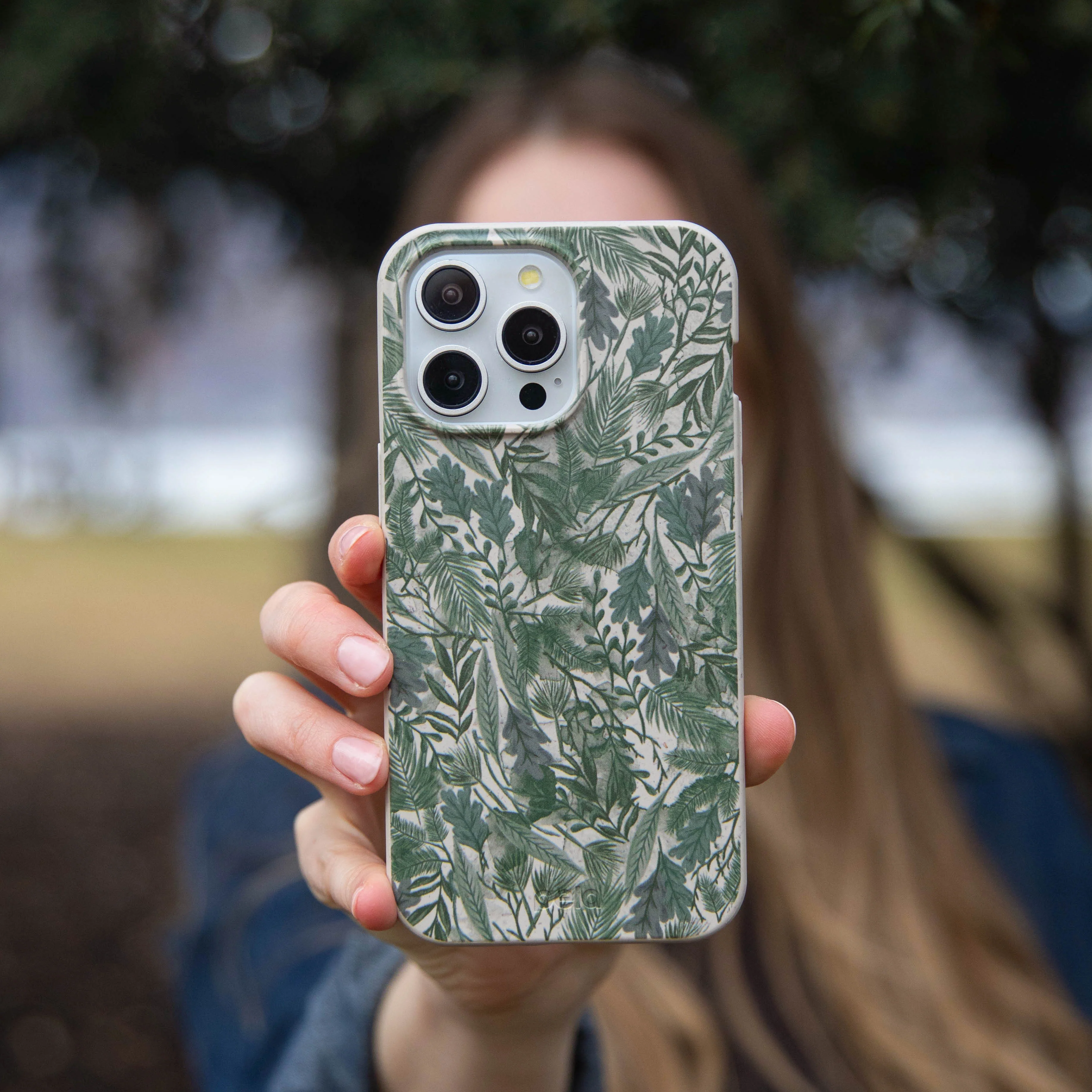 London Fog Leaf Camo iPhone 12 Mini Case - Image 2