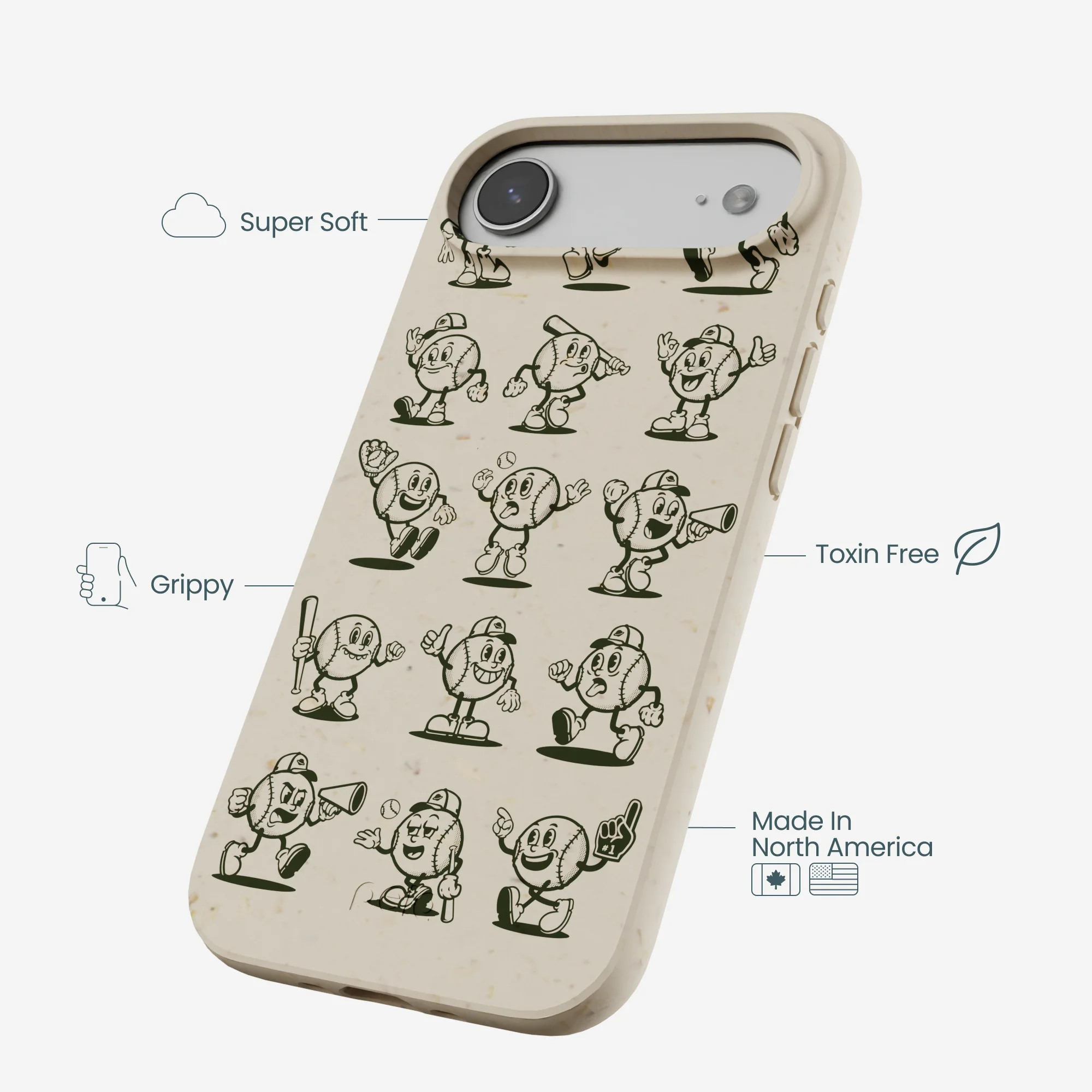 London Fog Lets Play Ball iPhone Air Case - Image 3