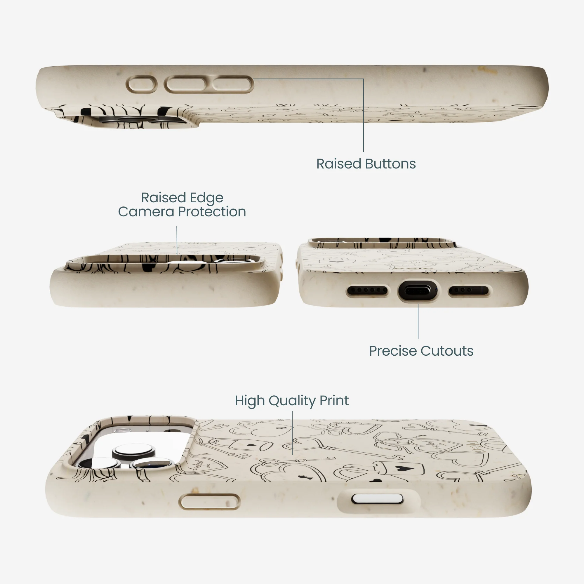 London Fog Locked In Love iPhone 17 Pro Max Case - Image 3