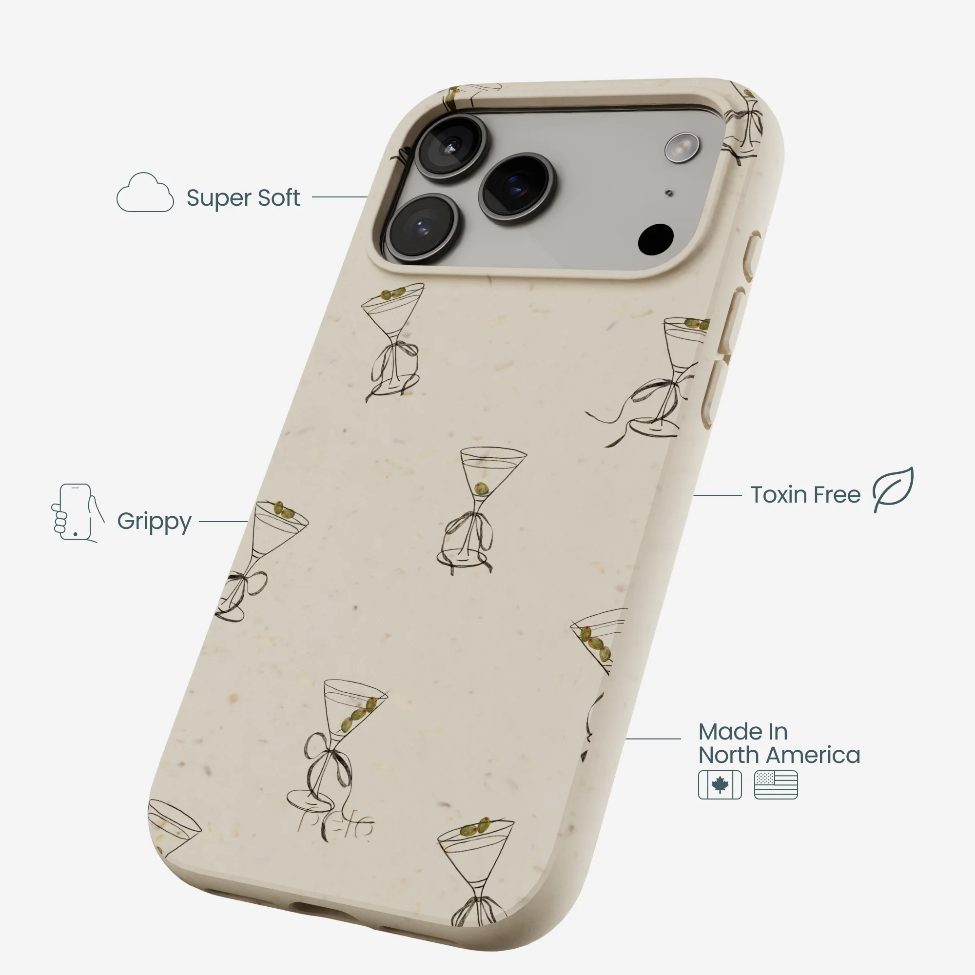 London Fog Martini Me iPhone 17 Pro Max Case - Image 4