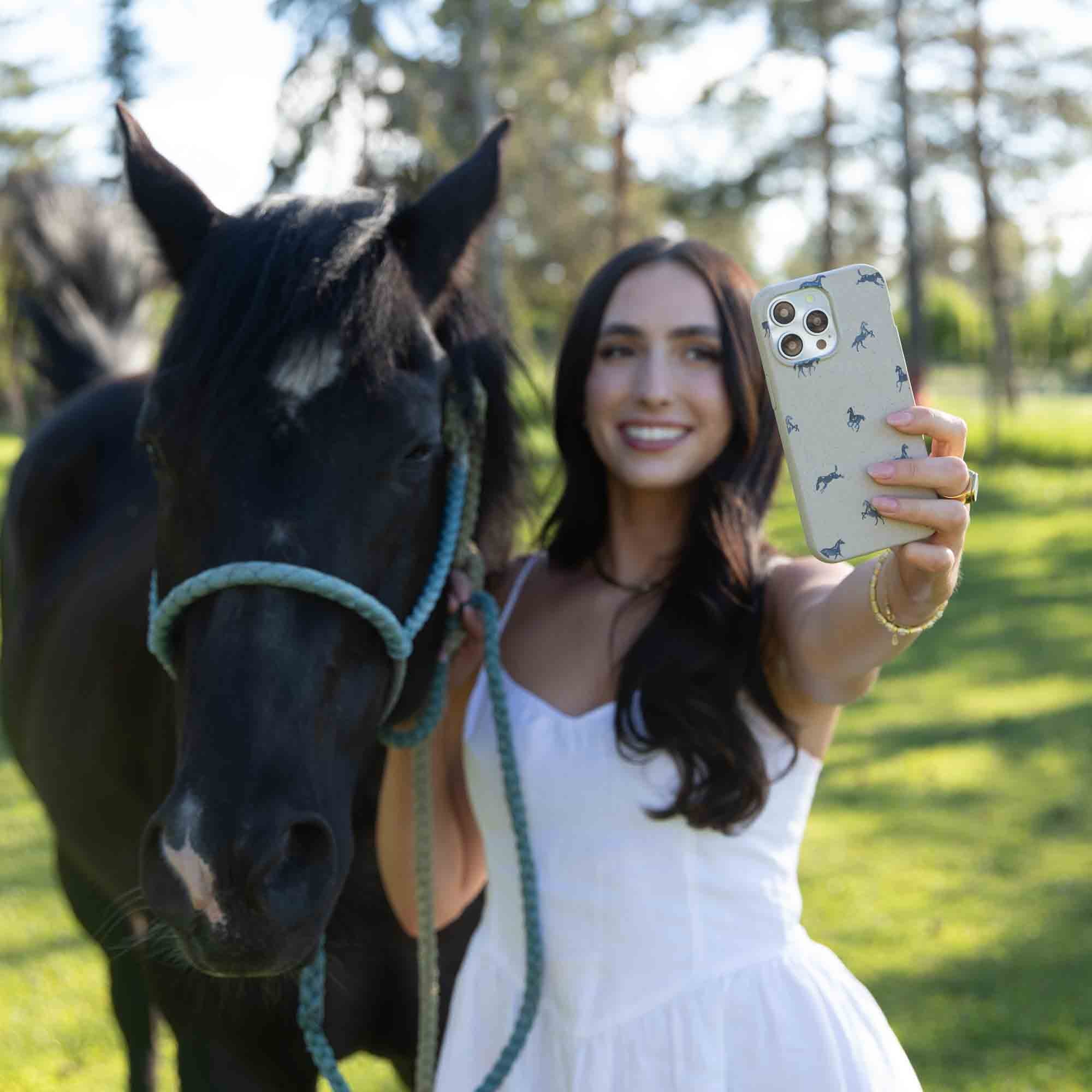 London Fog Mini Horses Google Pixel 9a Case - Image 6