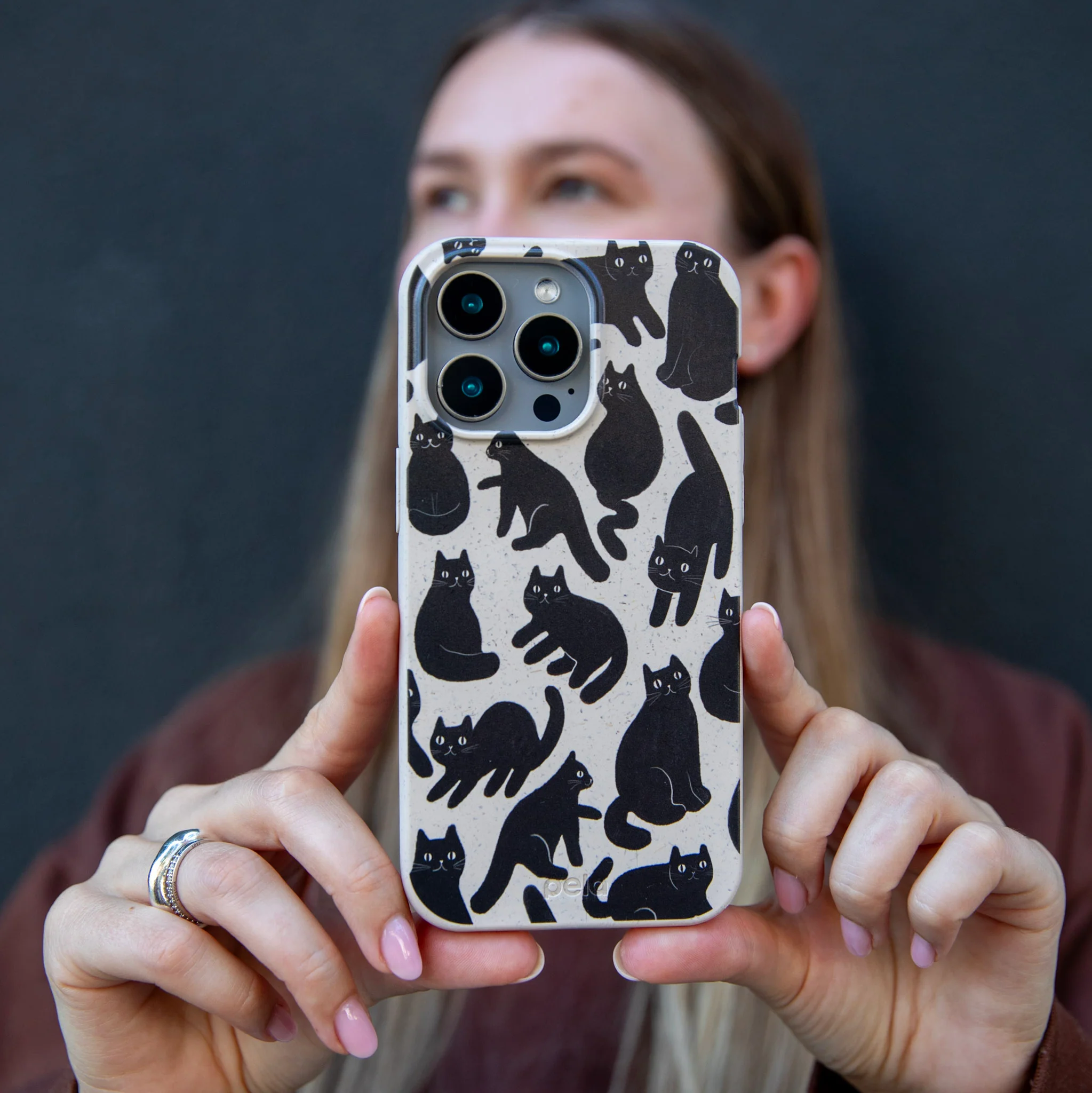 London Fog Night Meowers iPhone 14 Pro Max Case - Image 6