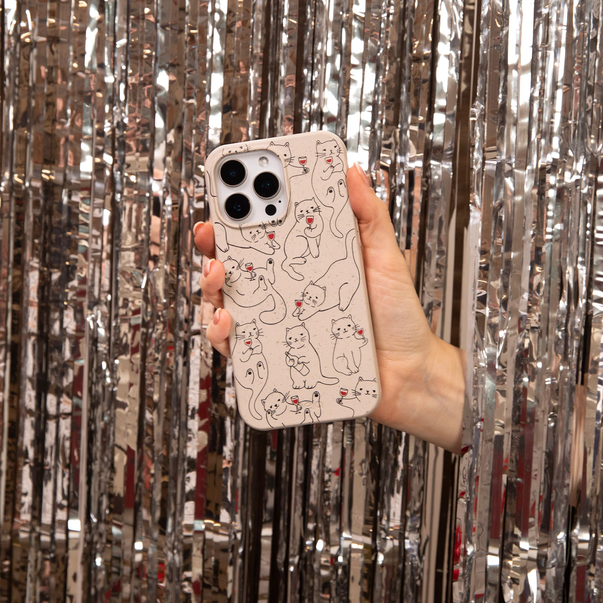 London Fog Purr and Pour Google Pixel 8a Case - Image 2