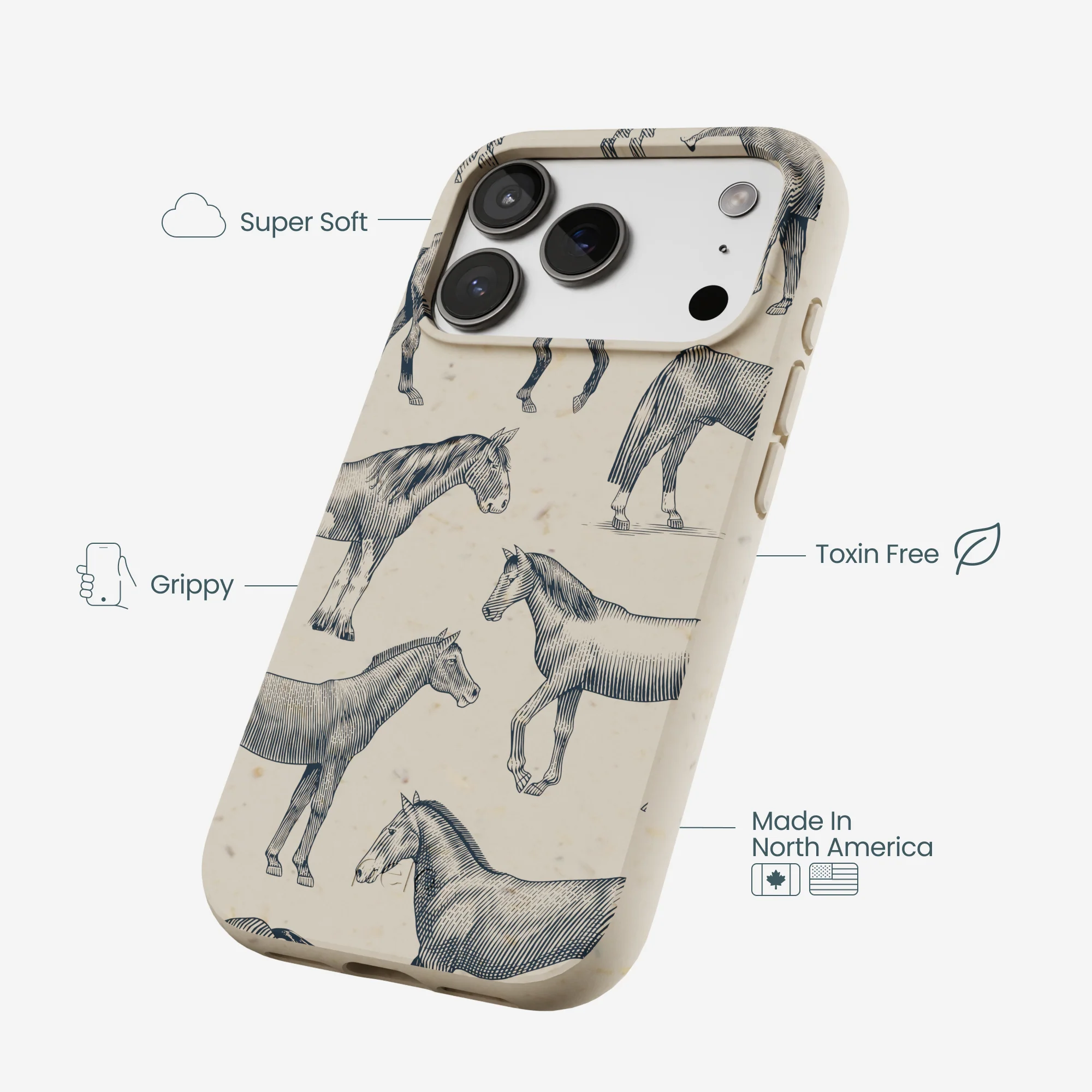 London Fog Vintage Gallop iPhone 17 Pro Case - Image 4