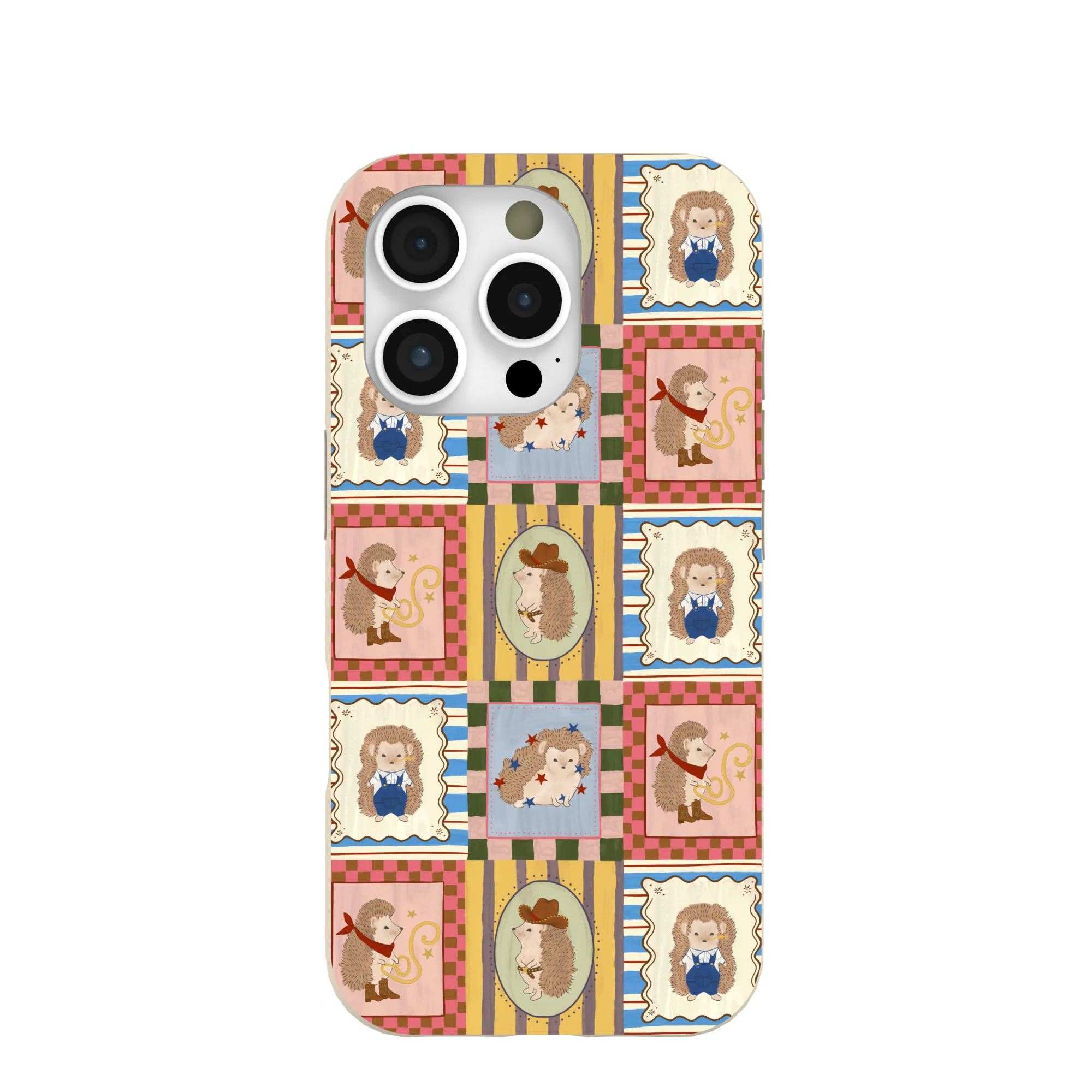 London Fog Western Hedgehog iPhone 16 Pro Case