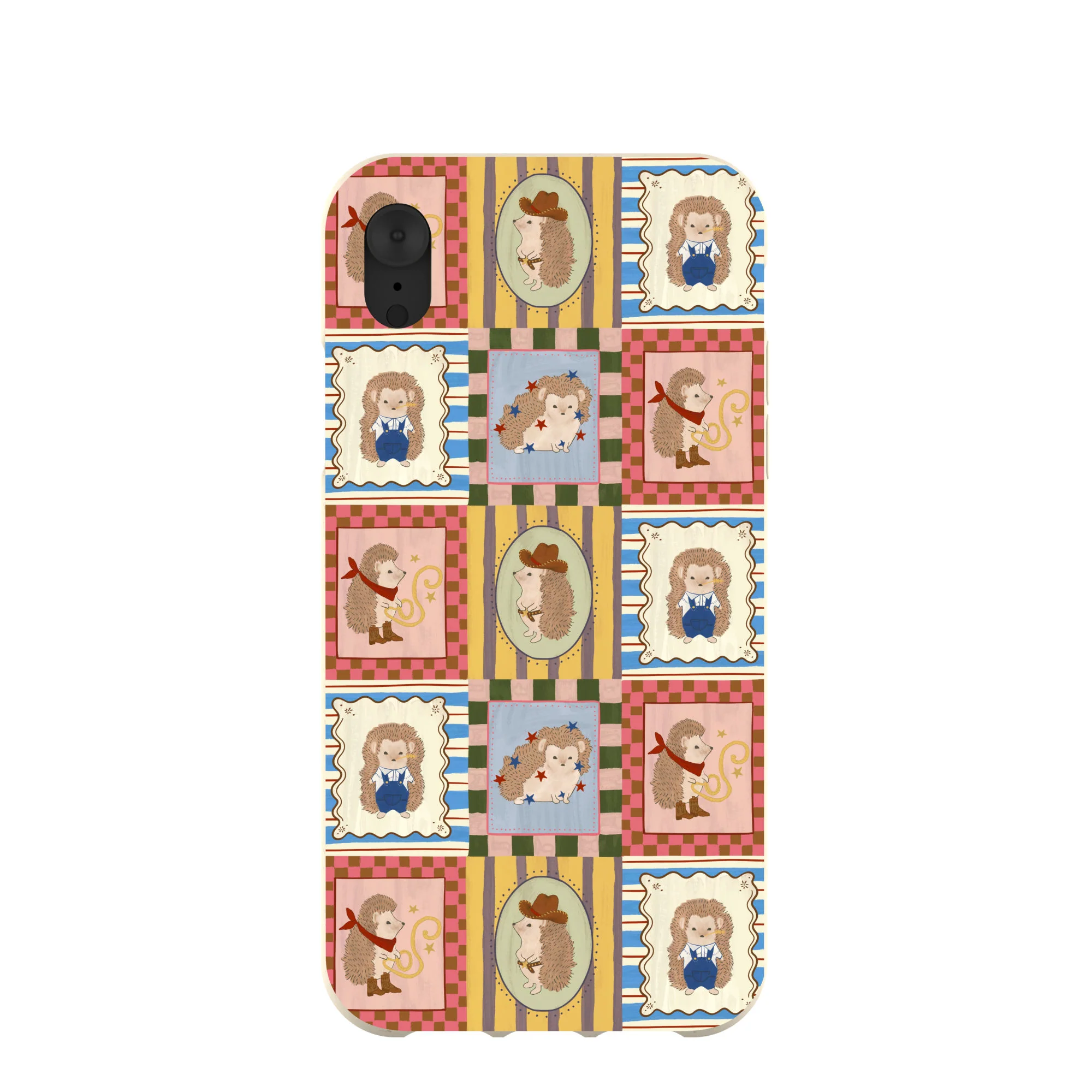 London Fog Western Hedgehog iPhone XR Case