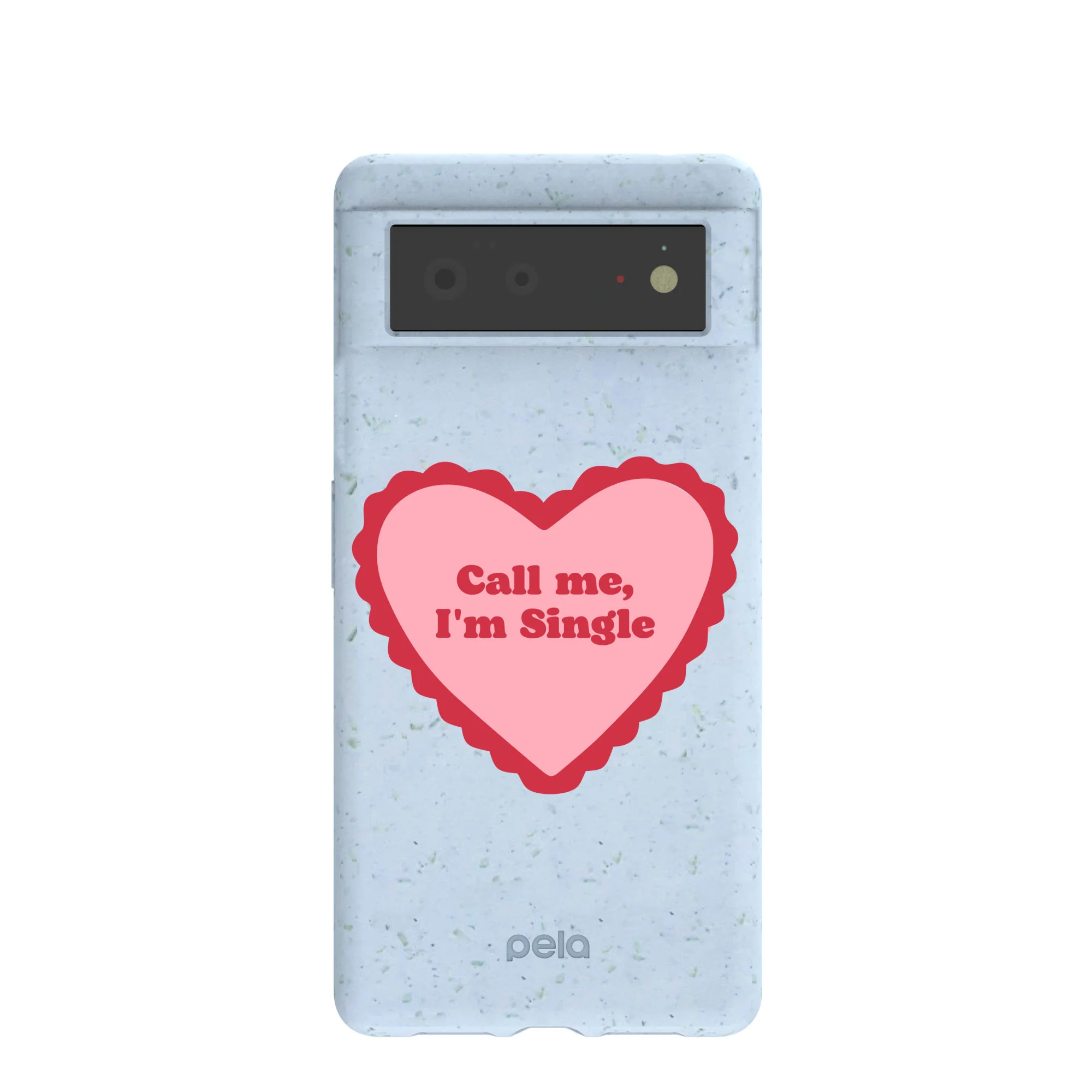 Powder Blue Call Me Google Pixel 6 Case