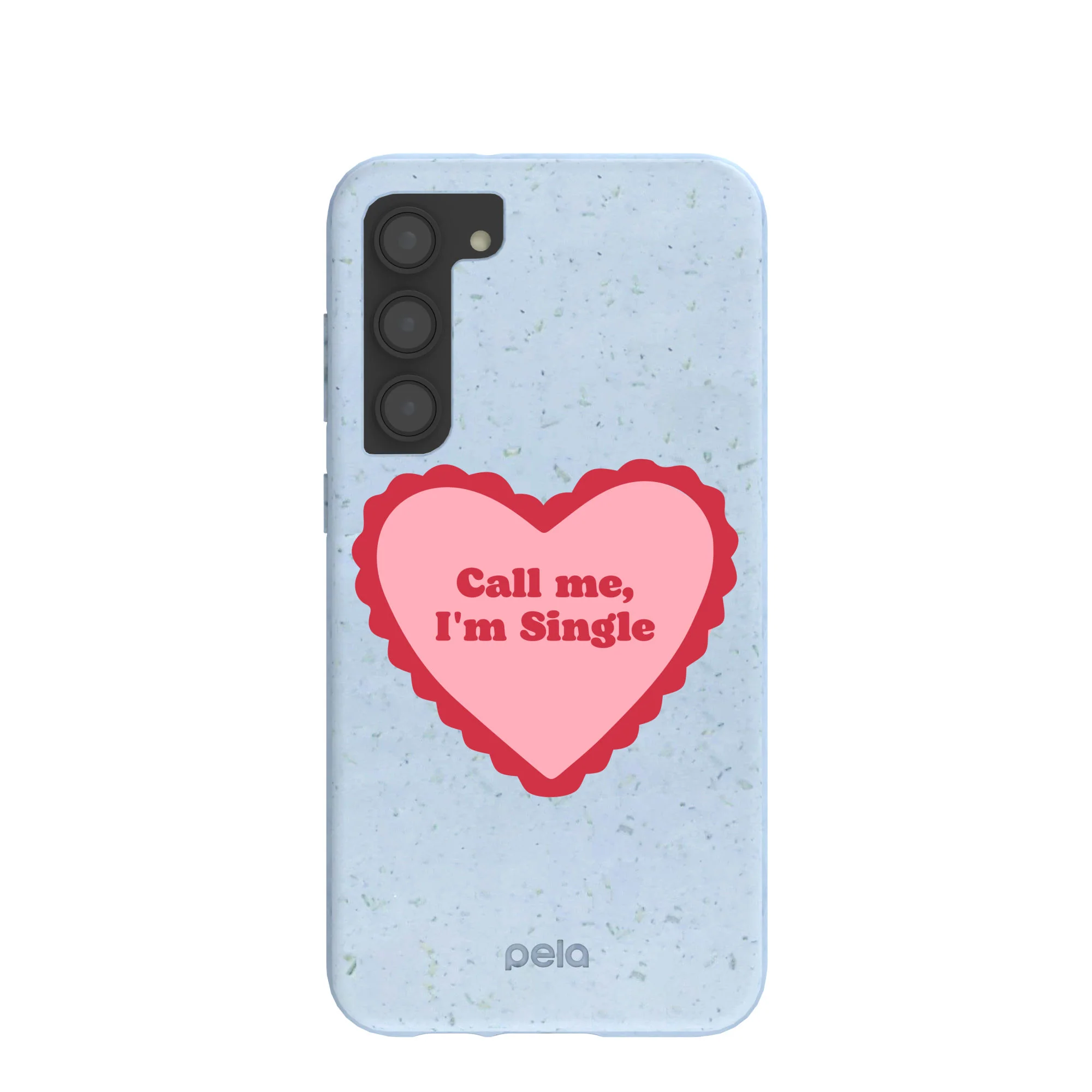 Powder Blue Call Me Samsung Galaxy S23+(Plus) Case