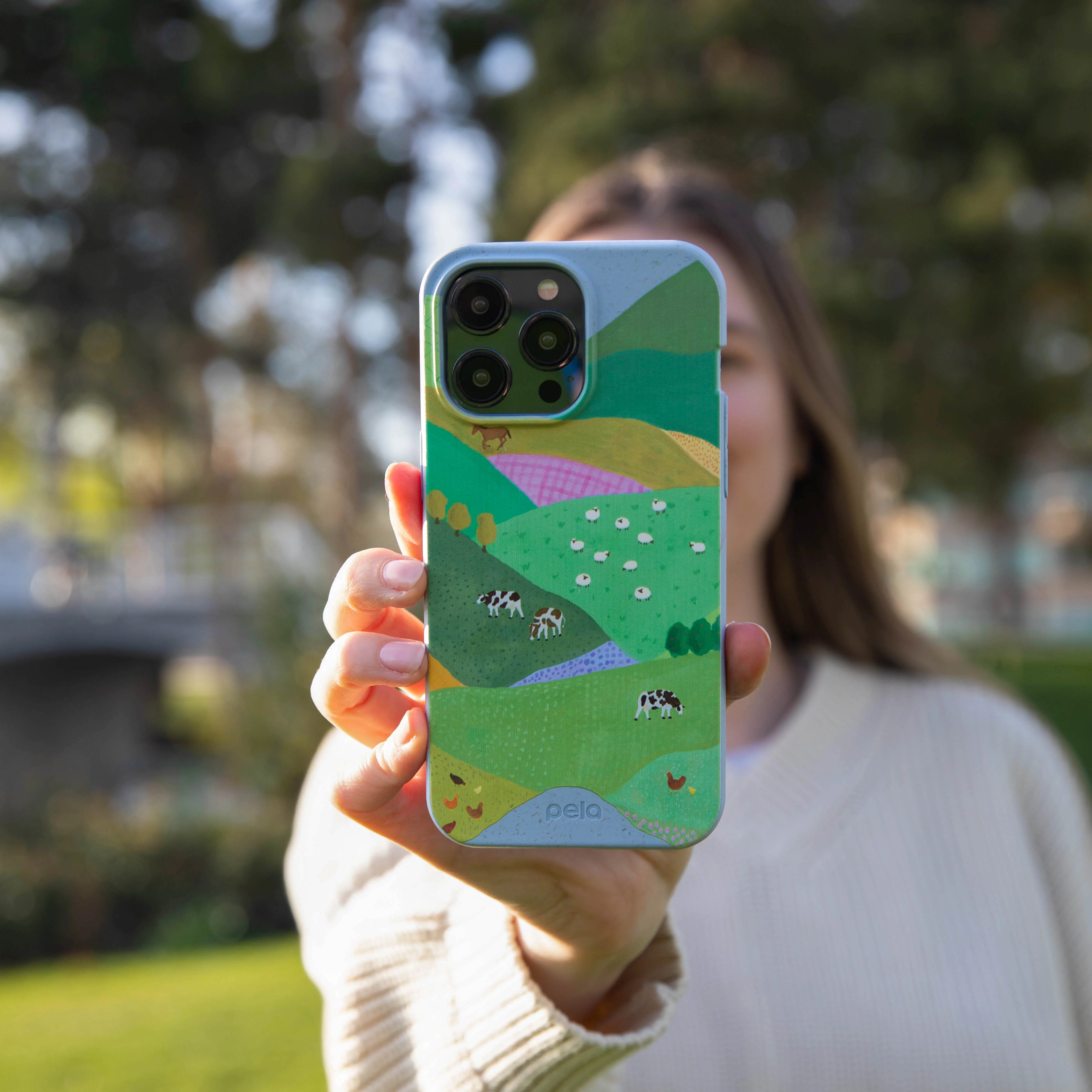 Powder Blue Farm Tales Google Pixel 9/9 Pro Case - Image 2