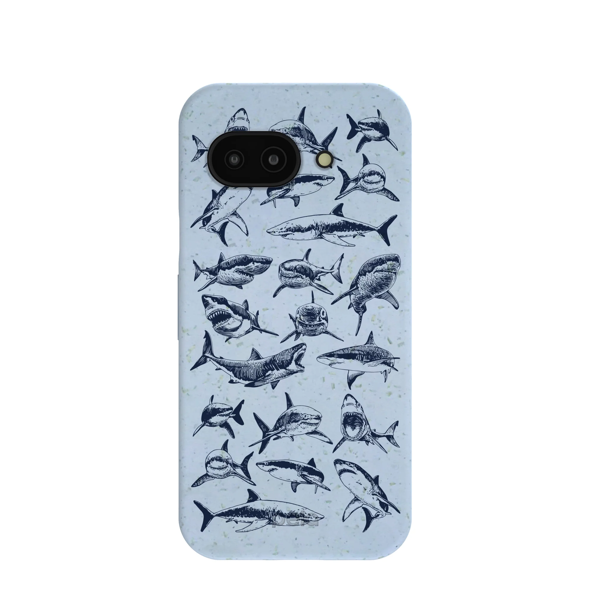 Powder Blue Great White Google Pixel 9a Case