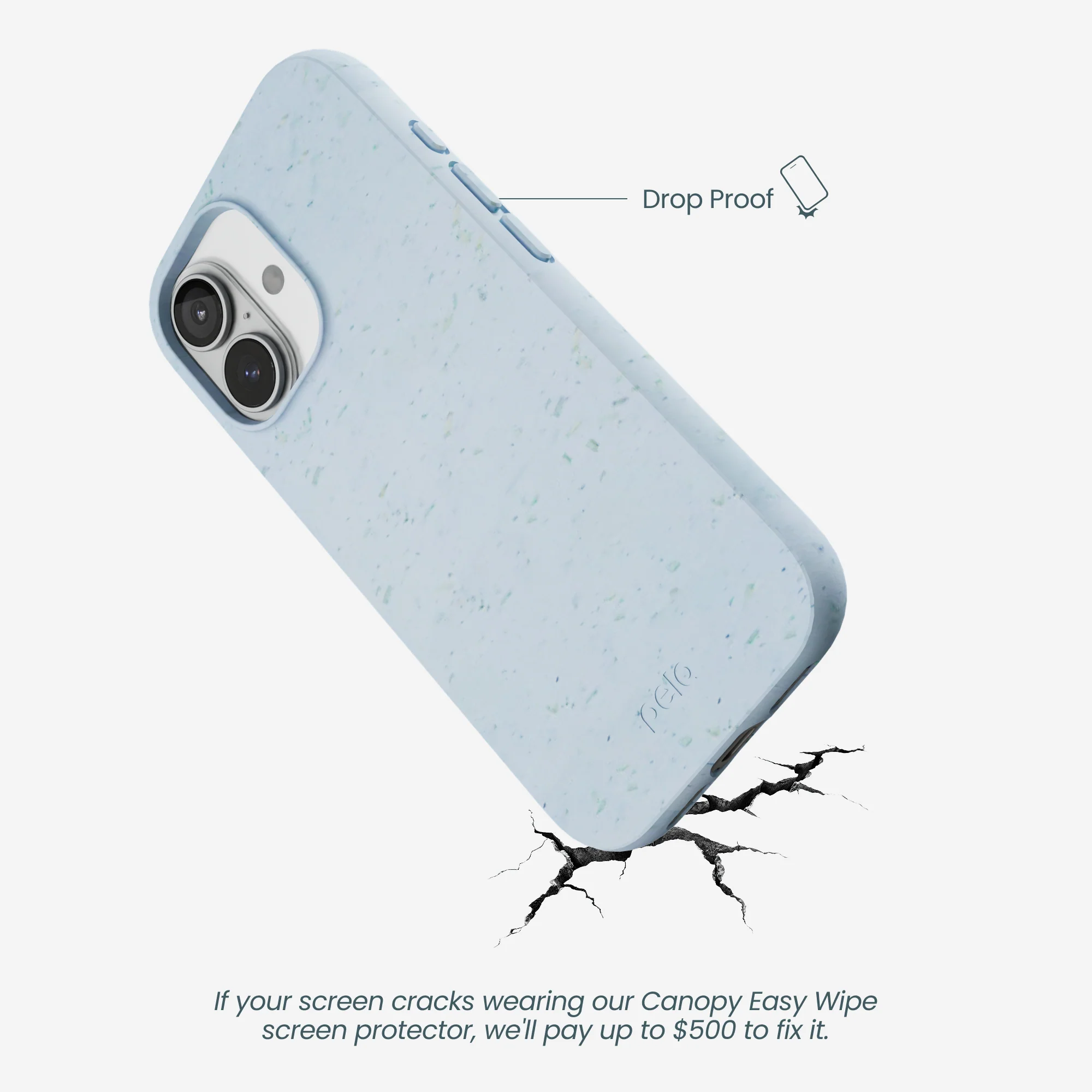 Powder Blue iPhone 17 Case - Image 5