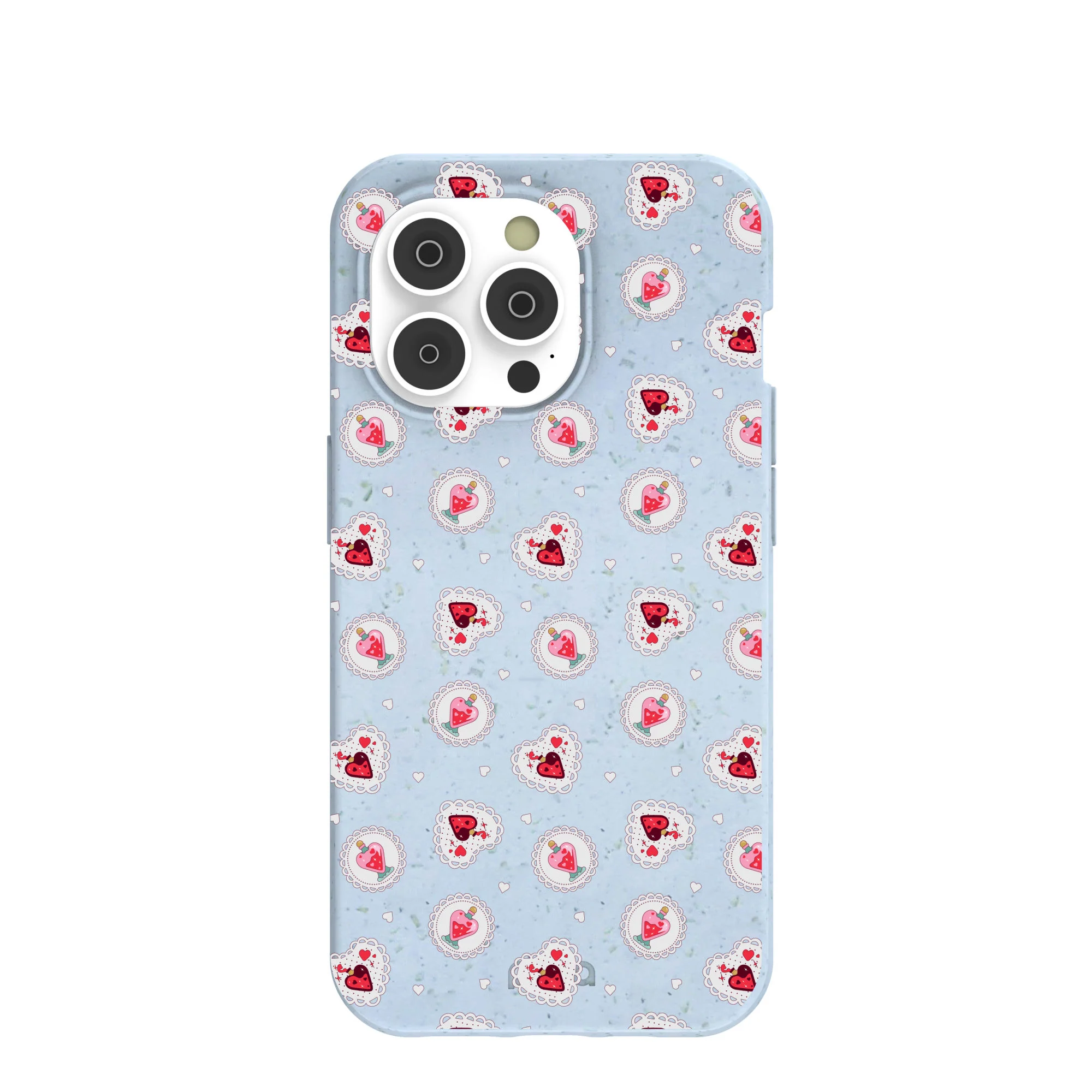 Powder Blue Love Potion iPhone 14 Pro Case