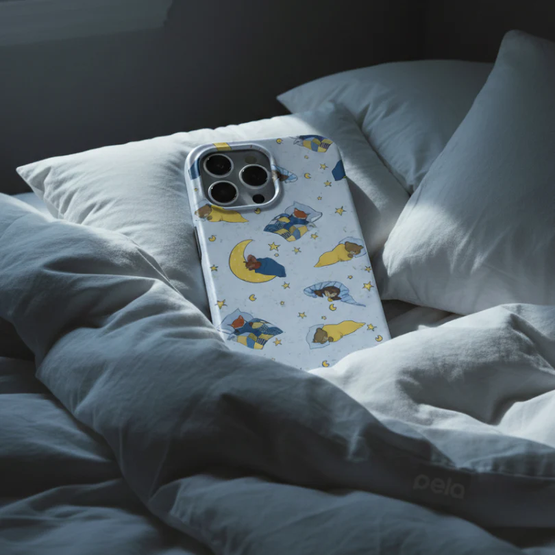 Powder Blue Starlight Sleep Google Pixel 9a Case - Image 2