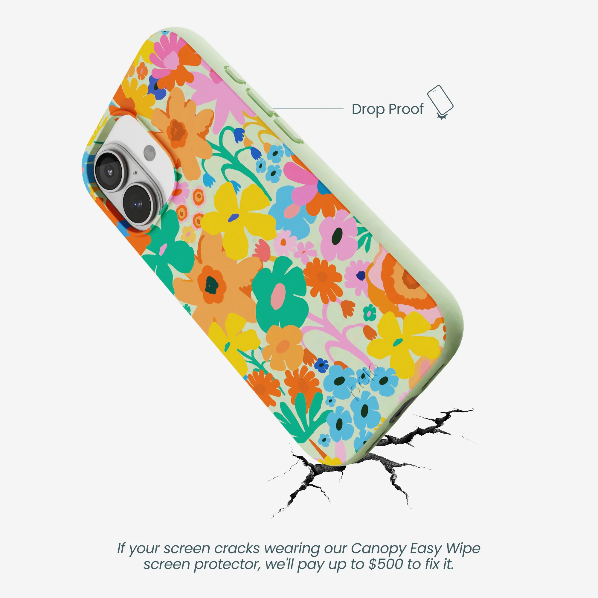 Sage Green Bright Spring iPhone 17 Case - Image 5