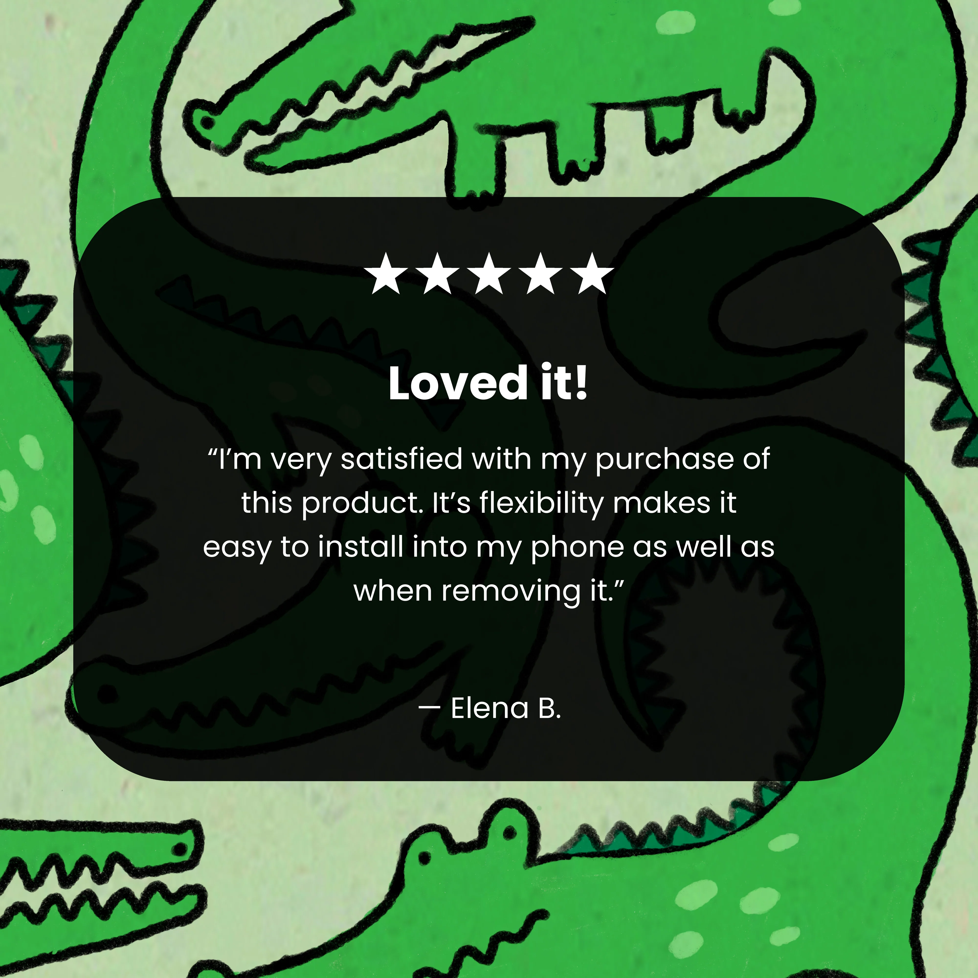 Sage Green Croc a Doodle Google Pixel 8 Case - Image 4