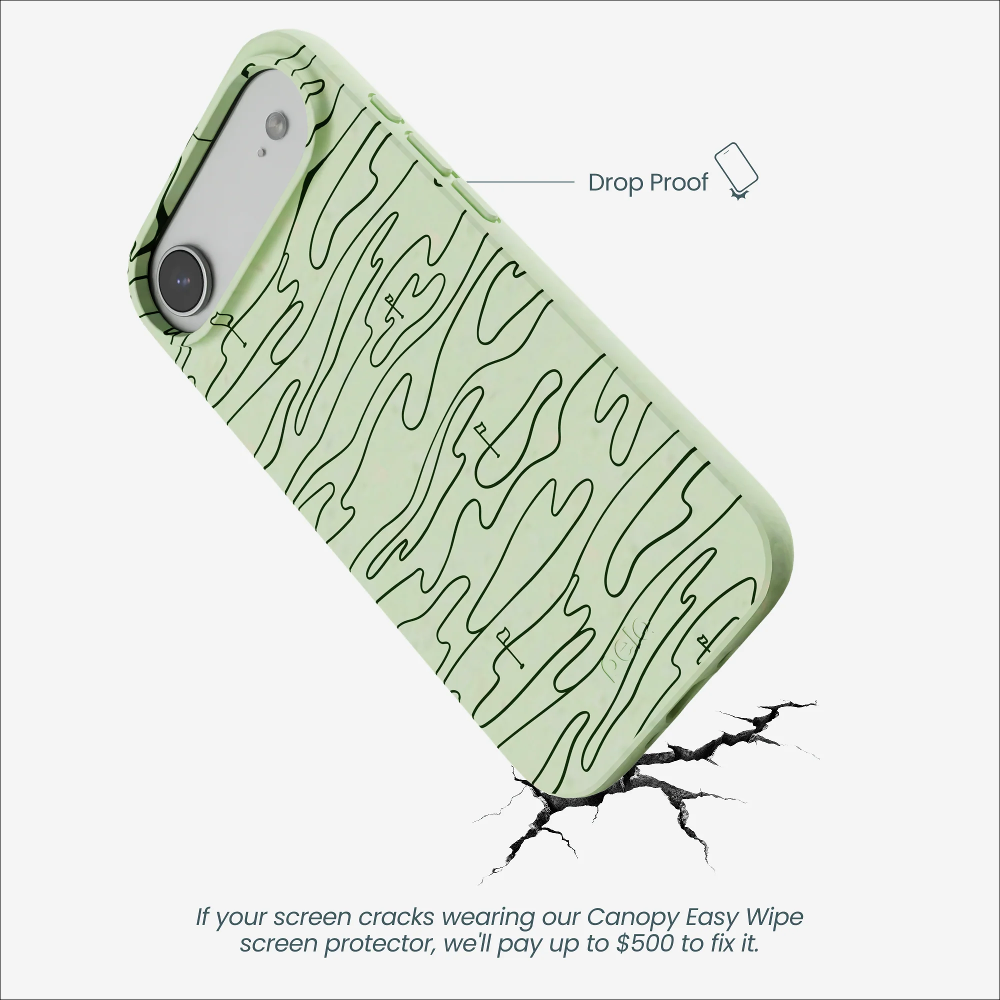 Sage Green Fairway iPhone Air Case - Image 4