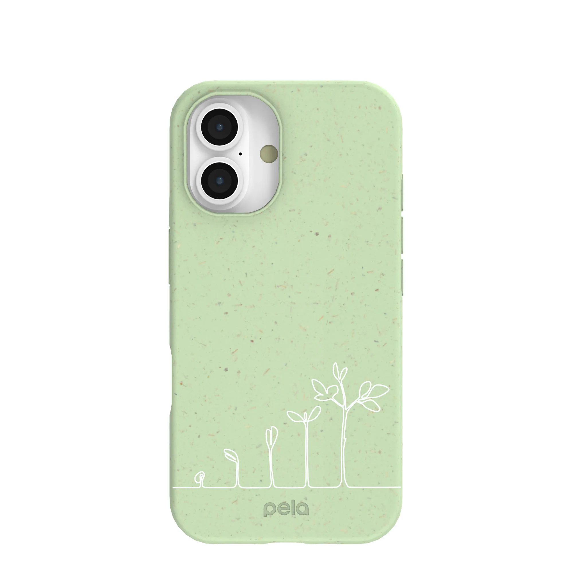Sage Green Grow and Flourish iPhone 16 Case