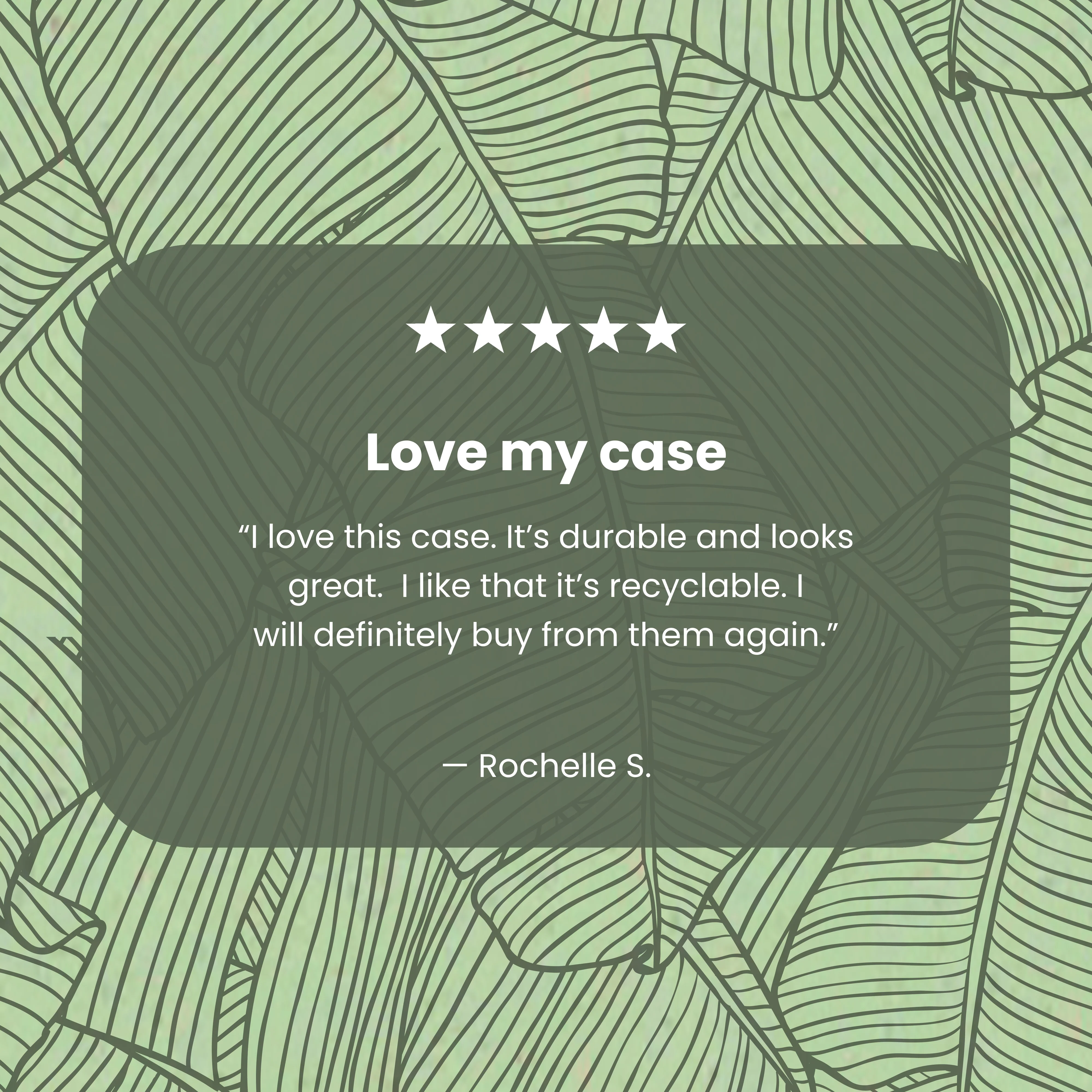 Sage Green Lushy Leaves Google Pixel 10a Case - Image 3