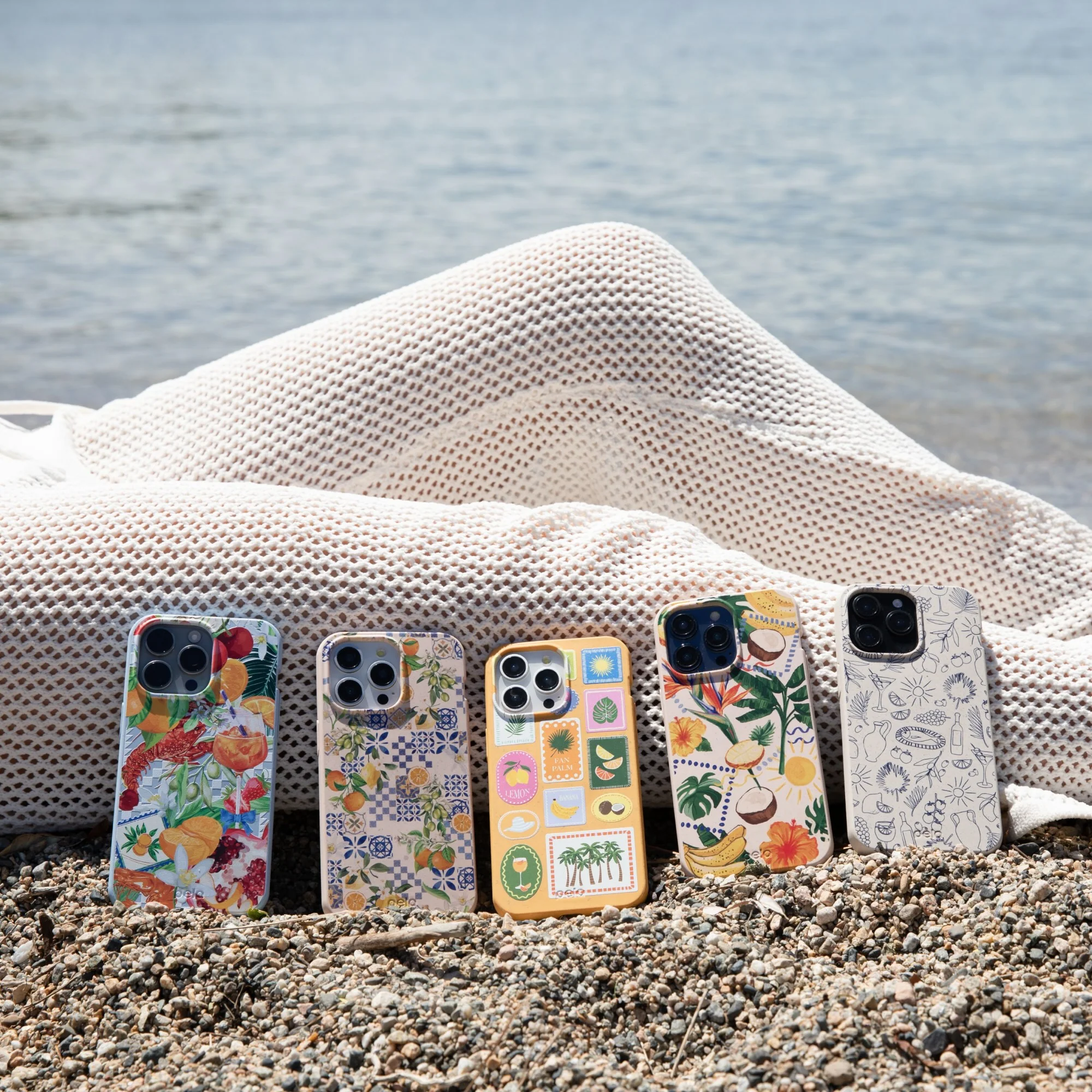 Seashell Amalfi Fruits iPhone 14 Plus Case - Image 6